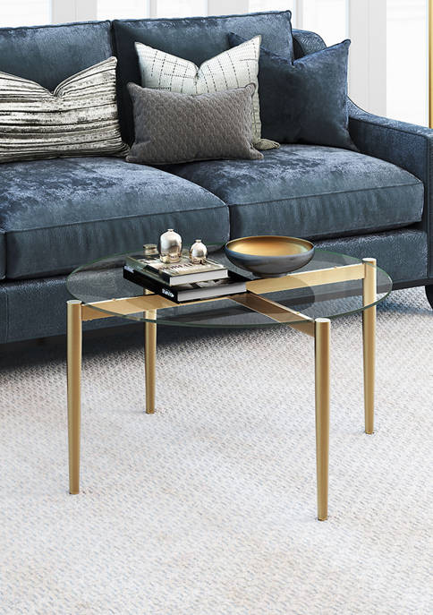 Hinkley & Carter Kadmos Coffee Table In Gold
