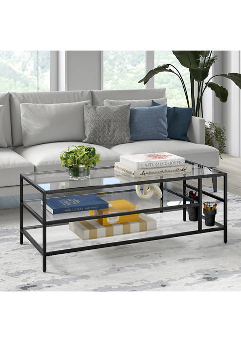 Hinkley & Carter Winthrop Coffee Table with Glass