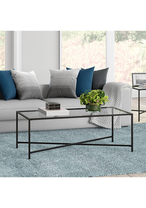 Hinkley & Carter Henley Coffee Table with Glass