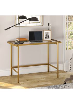 Saygoer Computer Desk Industrial Corner Table for Small Spaces