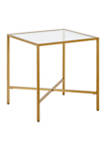 Henley Side Table with Glass Tabletop
