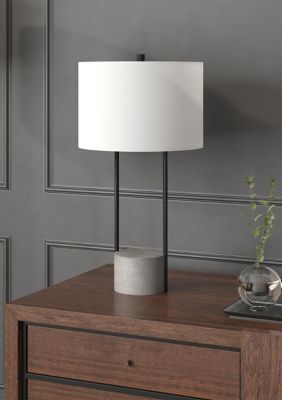 Uma 27.75" Tall Table Lamp with Fabric Shade