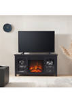 Colton 47.75 Inch TV Stand with Log Fireplace Insert
