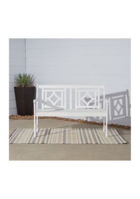 Bradley Outdoor Patio Diamond 4-Foot Bench