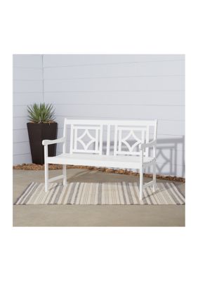 Bradley Outdoor Patio Diamond 4-Foot Bench