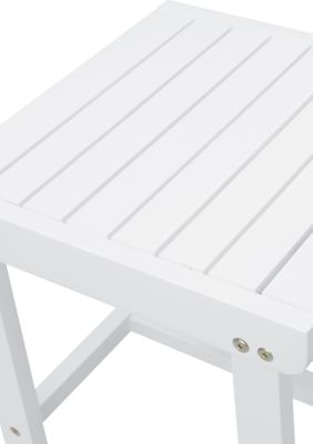 Bradley Outdoor Patio Wood Side Table