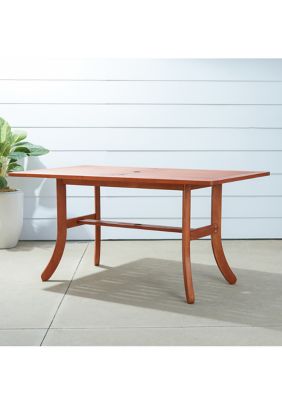 Malibu Outdoor Rectangular Dining Table