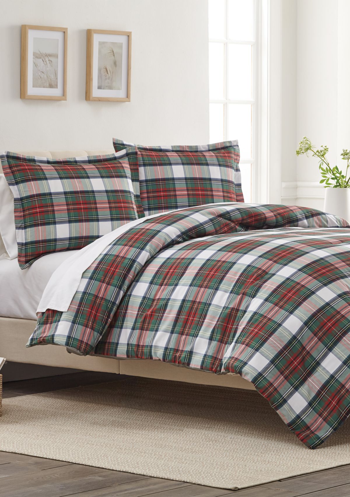 Tartan Plaid Comforter Set
