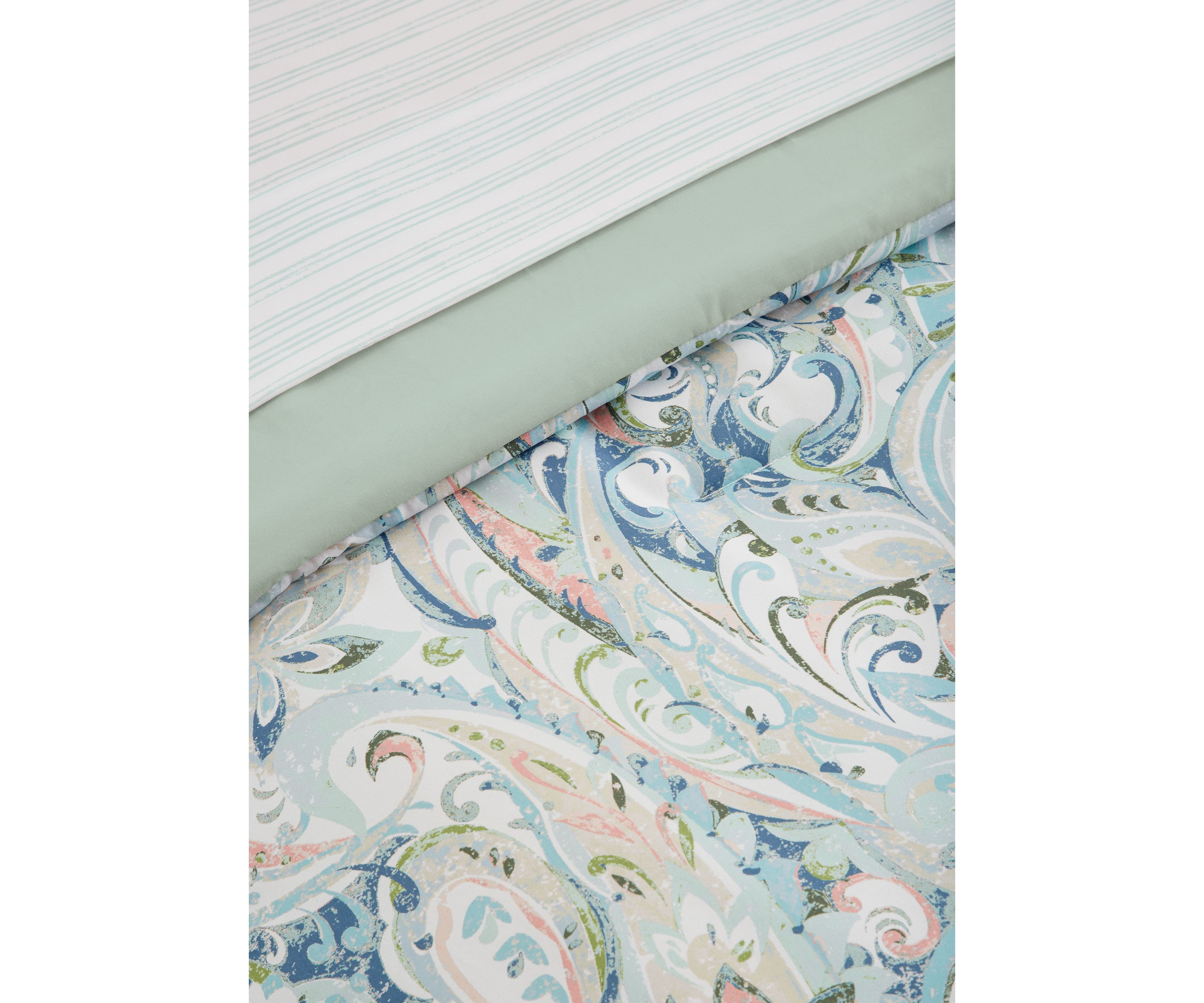Coastal Paisley 10 Piece Bedding Set