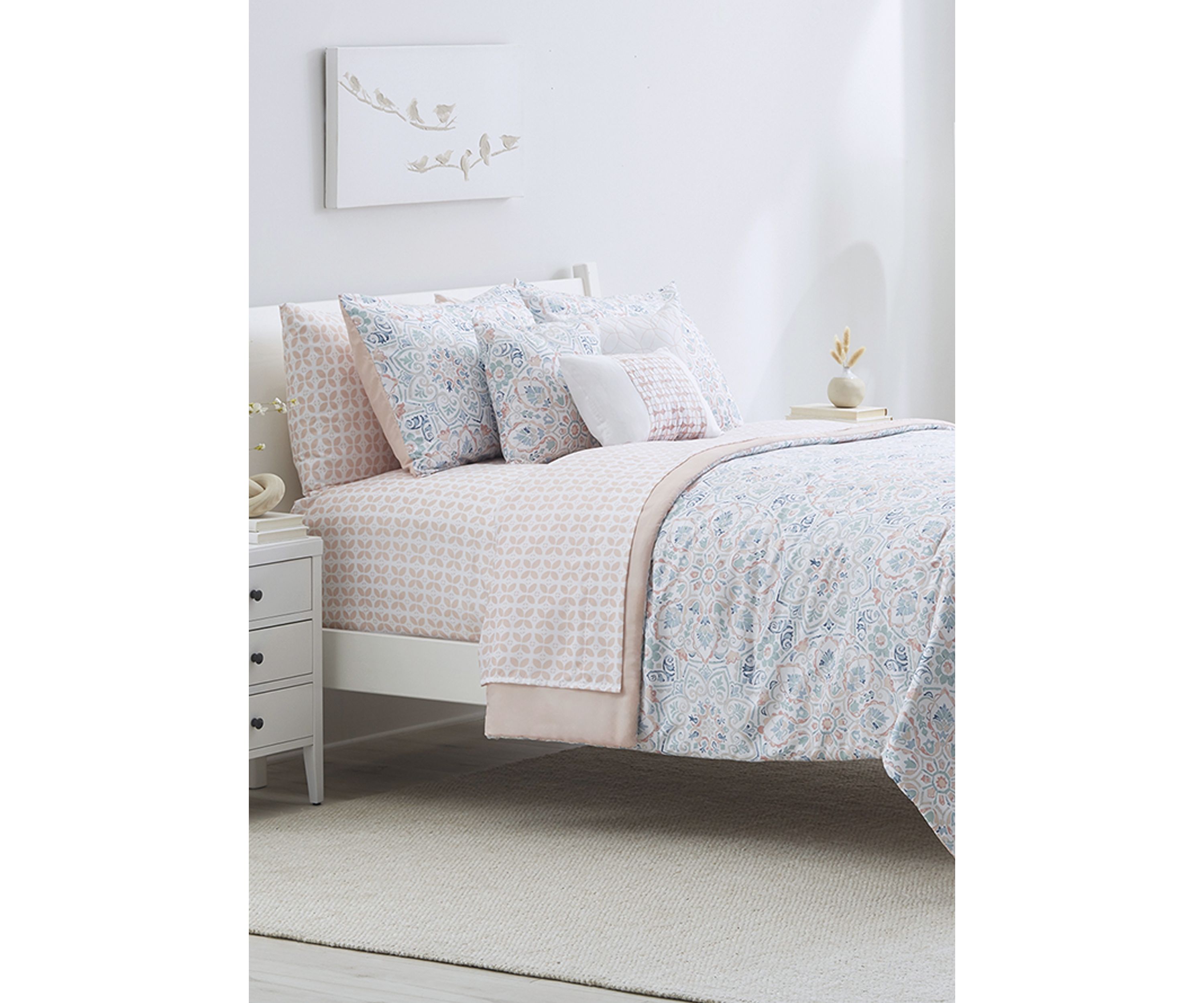 Coastal Medallion 10 Piece Comforter Set