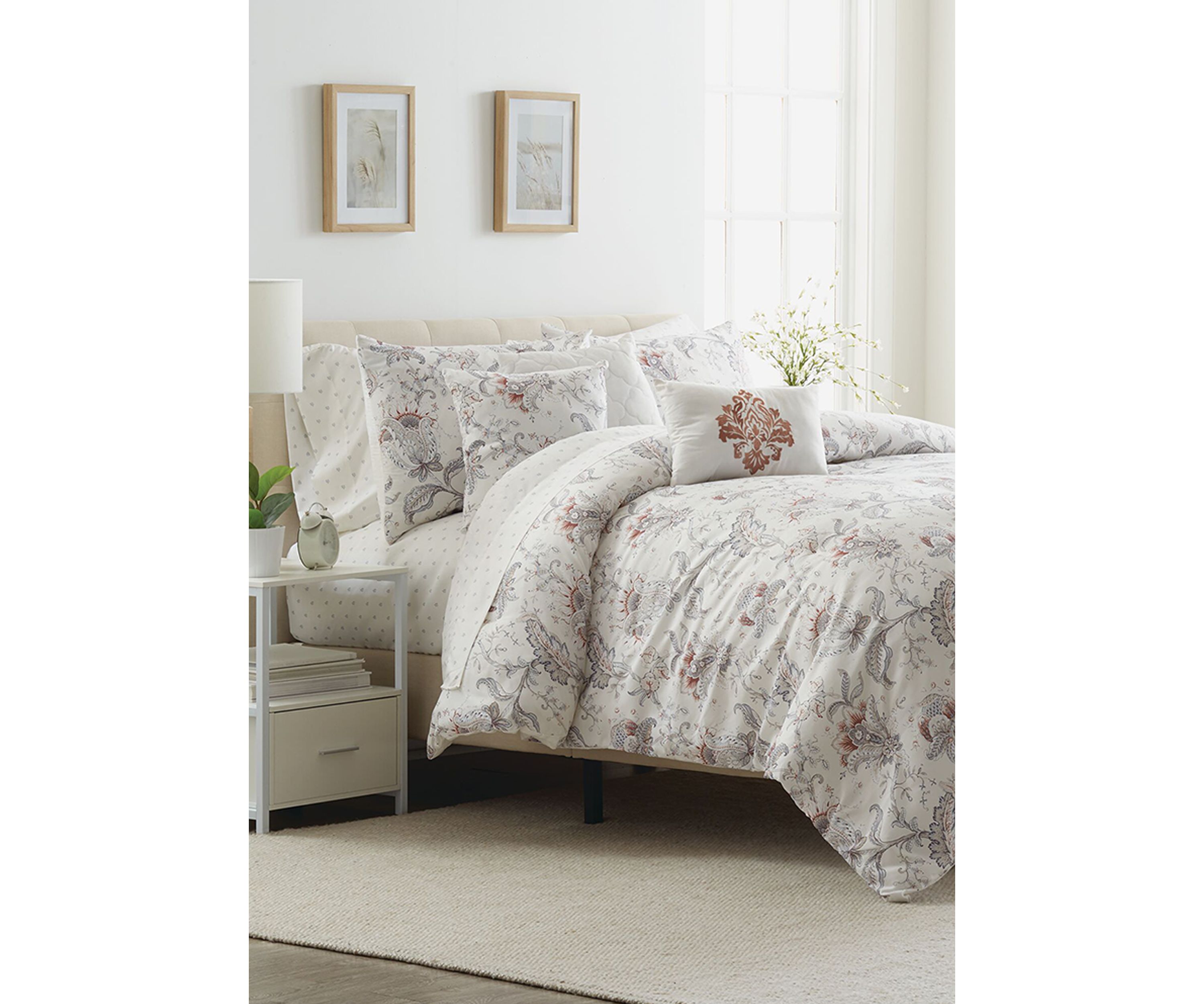 Jacobean 10-Piece Comforter Set 