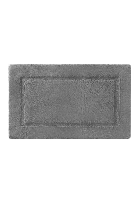 Biltmore Frame Style Bath Rug, Grey, 24 x 40