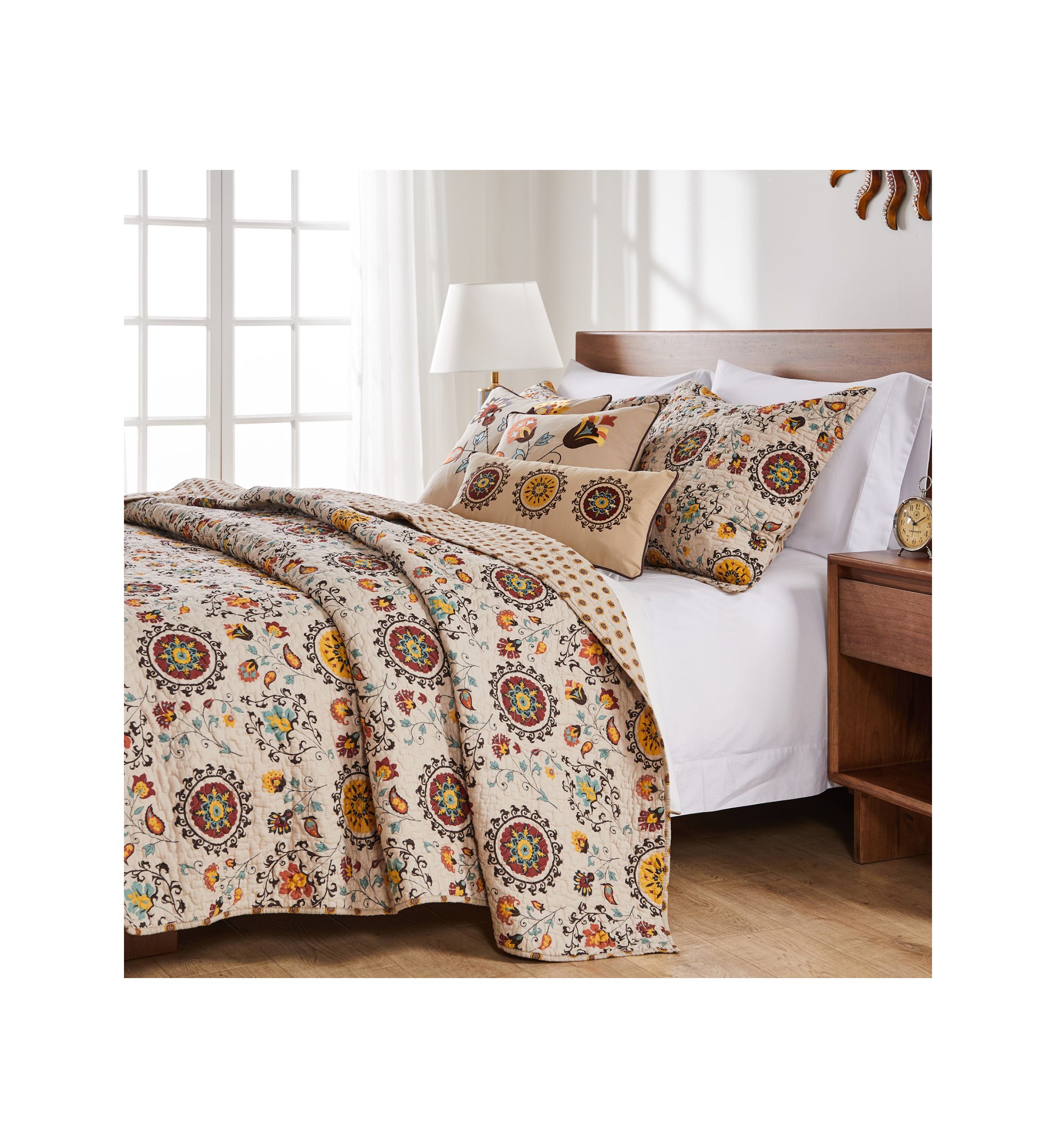 Andorra Quilt and Pillow Sham Set
