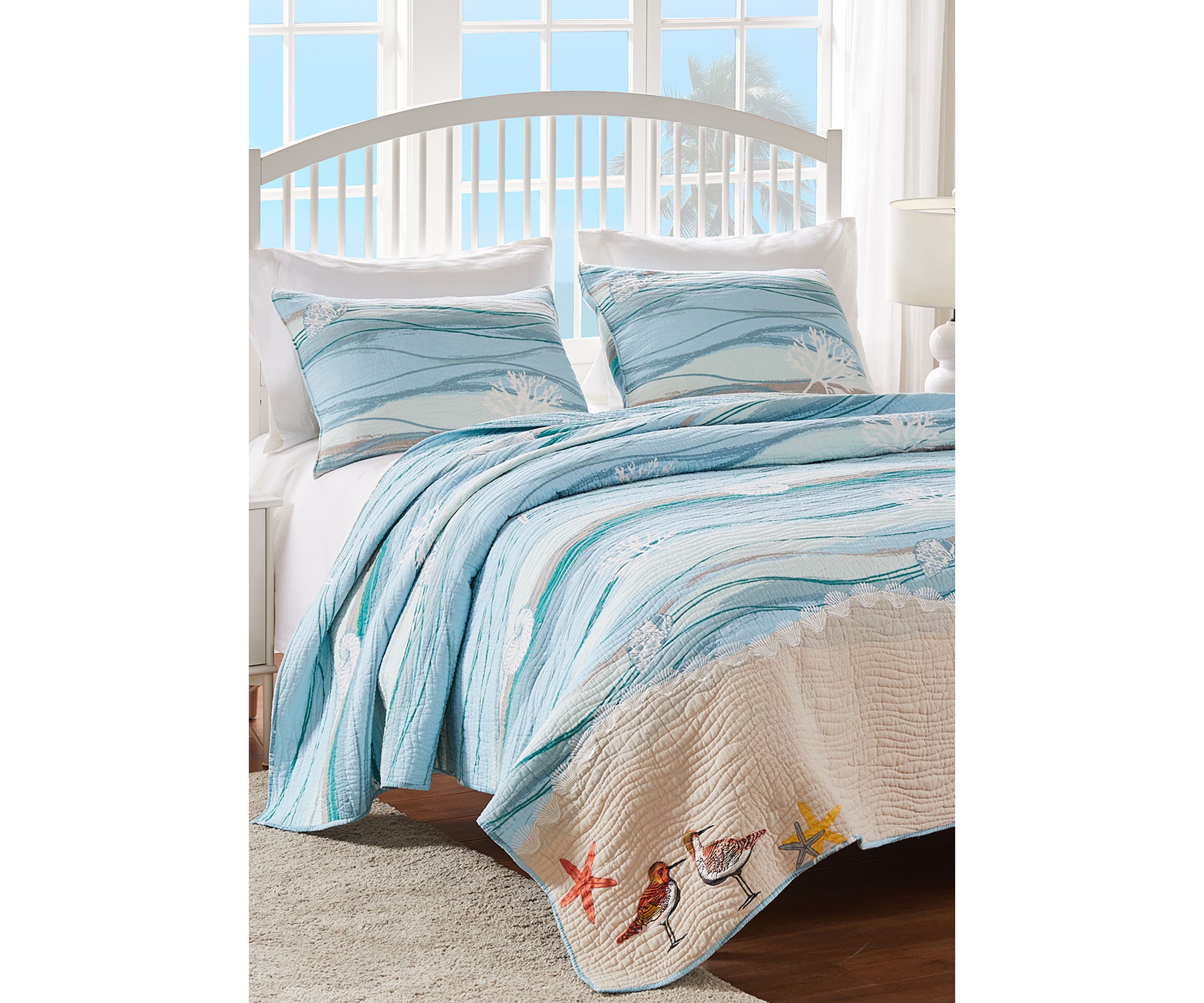 Maui Quilt and Pillow Sham Set