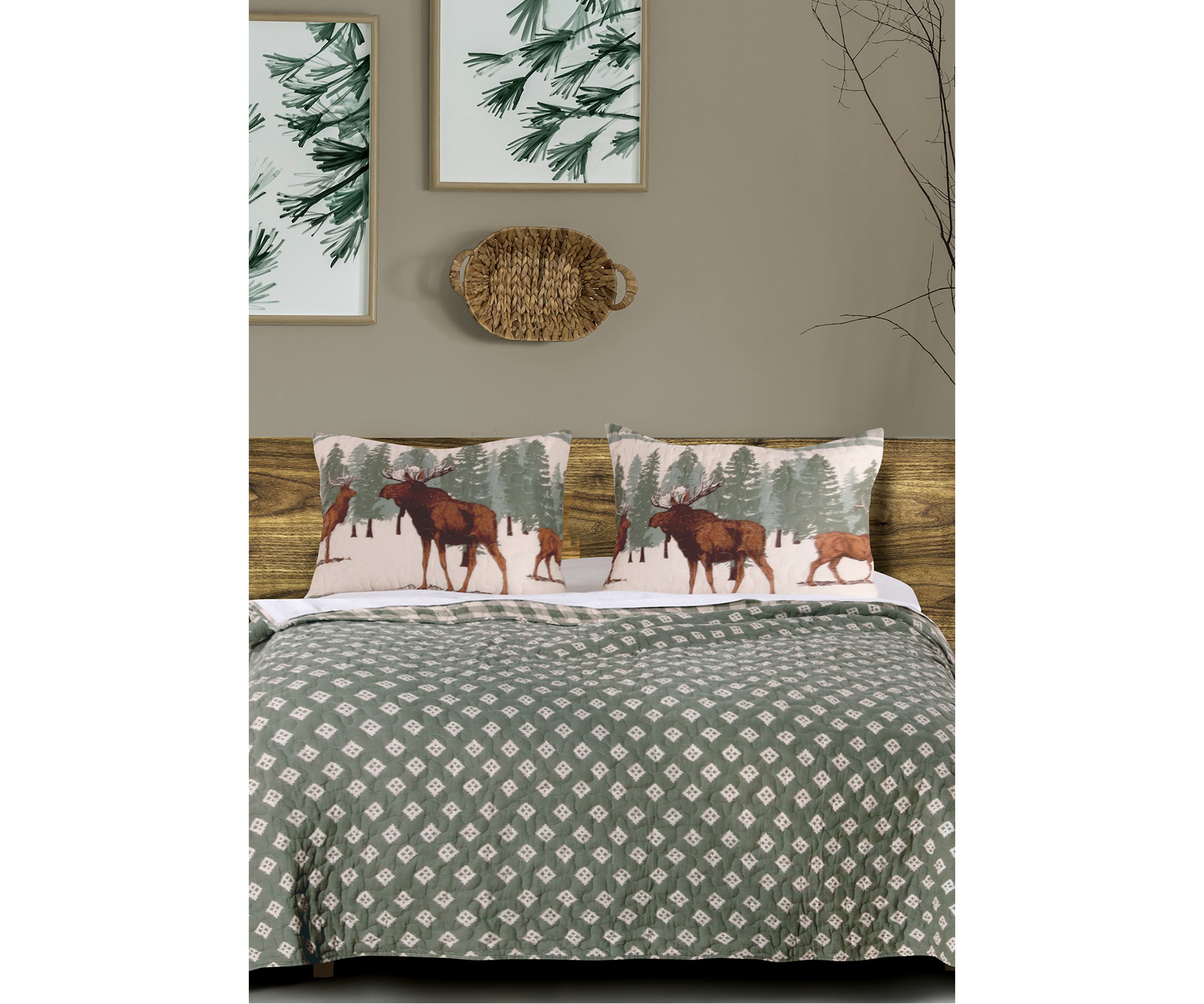 Moose Creek Quilt and Pillow Sham Set