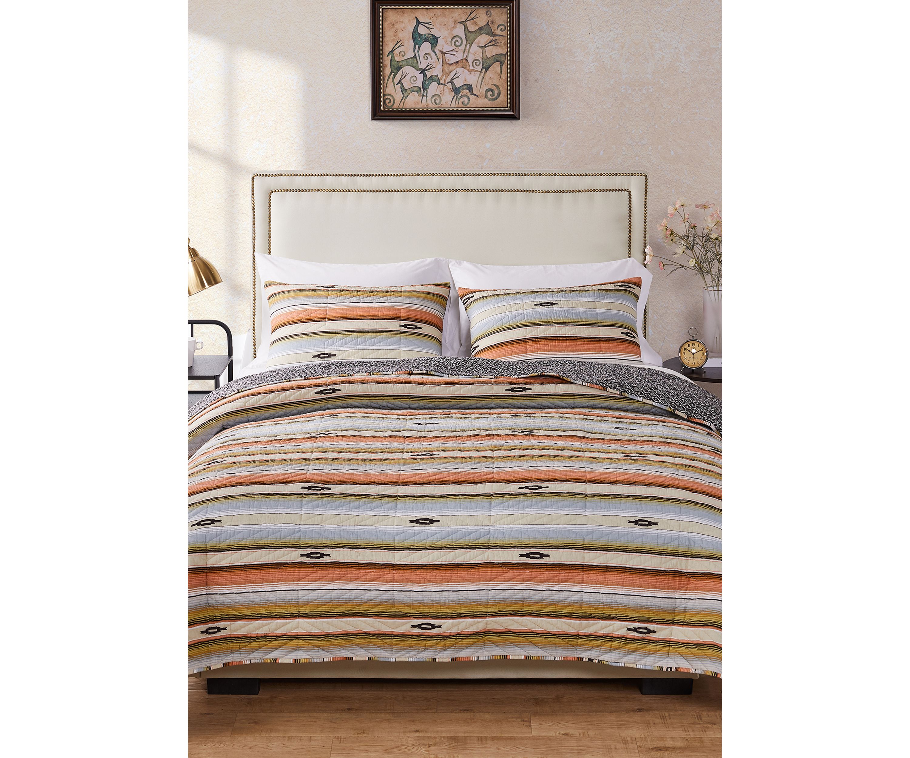 Painted Desert Quilt and Pillow Sham Set
