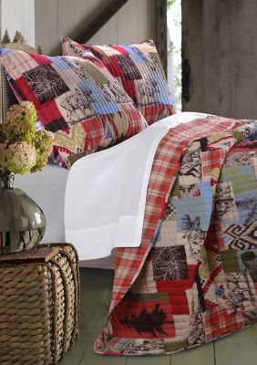 Greenland Home Fashions Rustic Lodge Quilt And Pillow Sham Set Belk