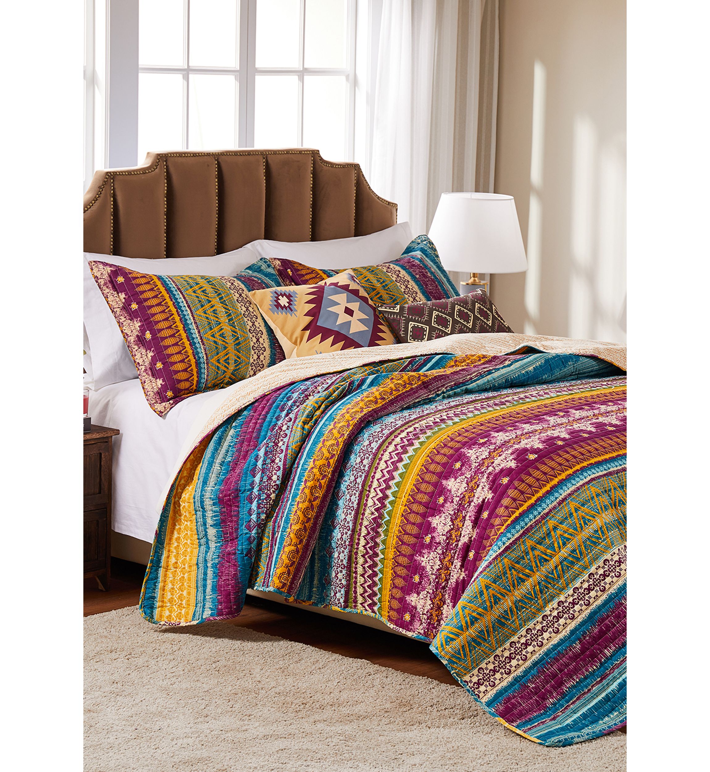 Southwest Quilt and Pillow Sham Set