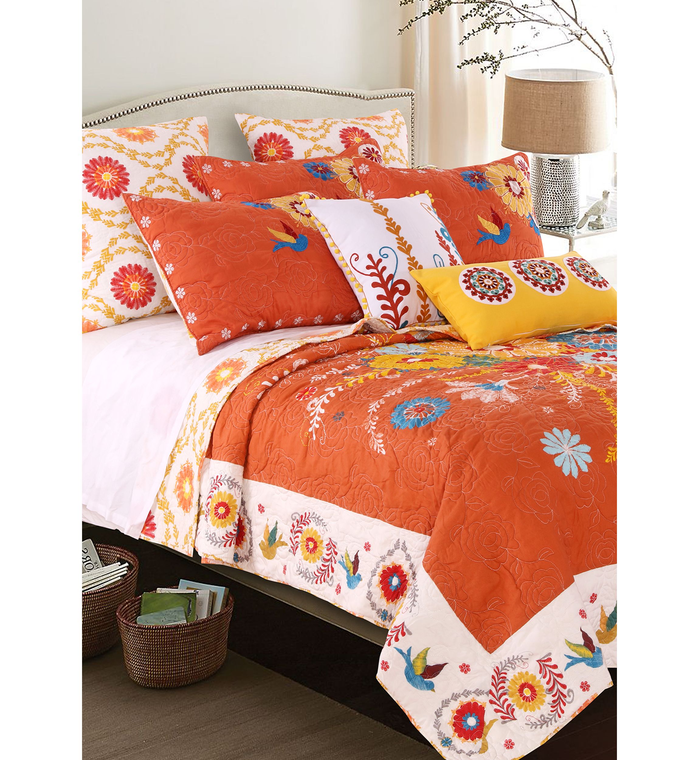Topanga Quilt and Pillow Sham Set