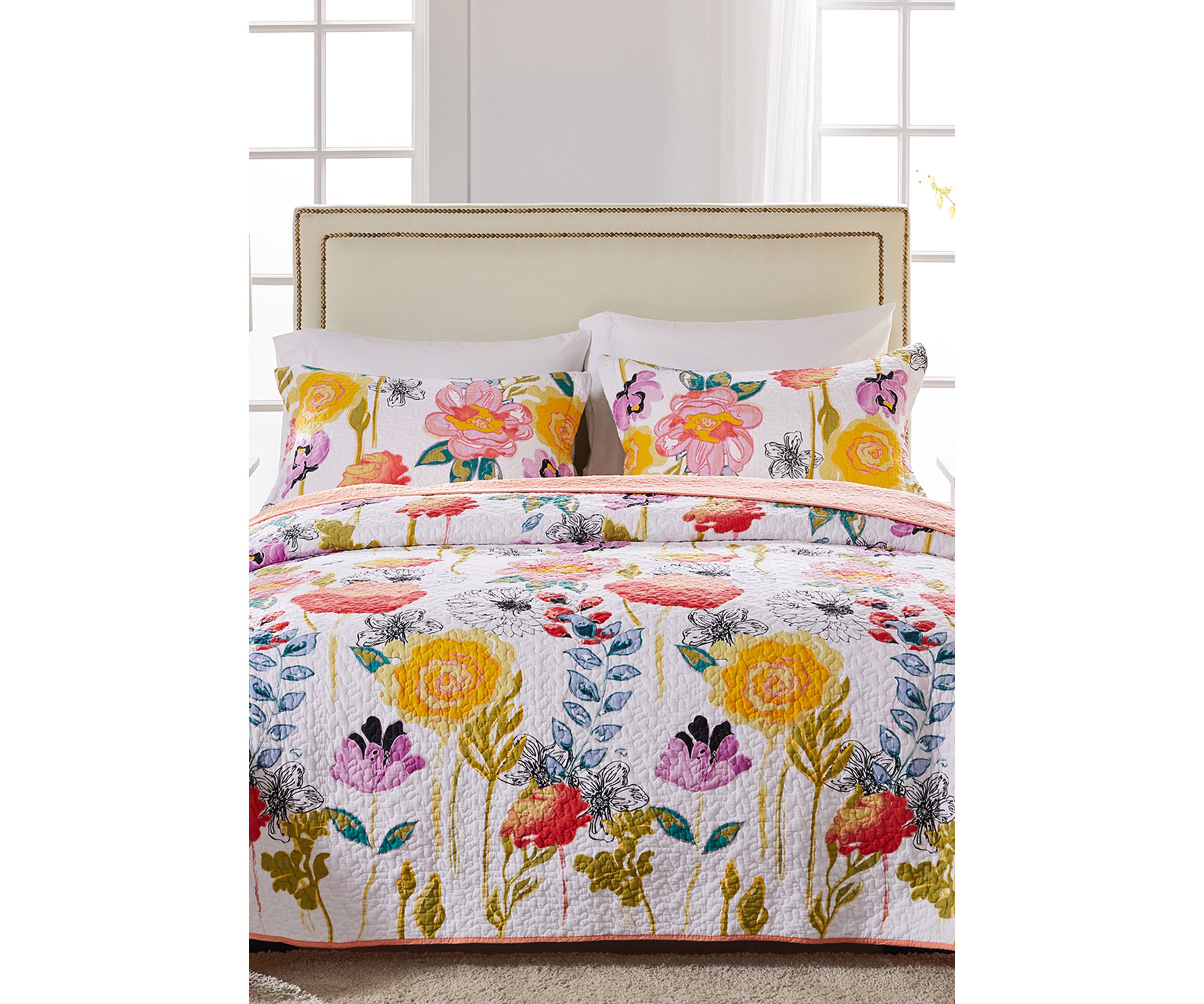 Watercolor Dream Quilt and Pillow Sham Set