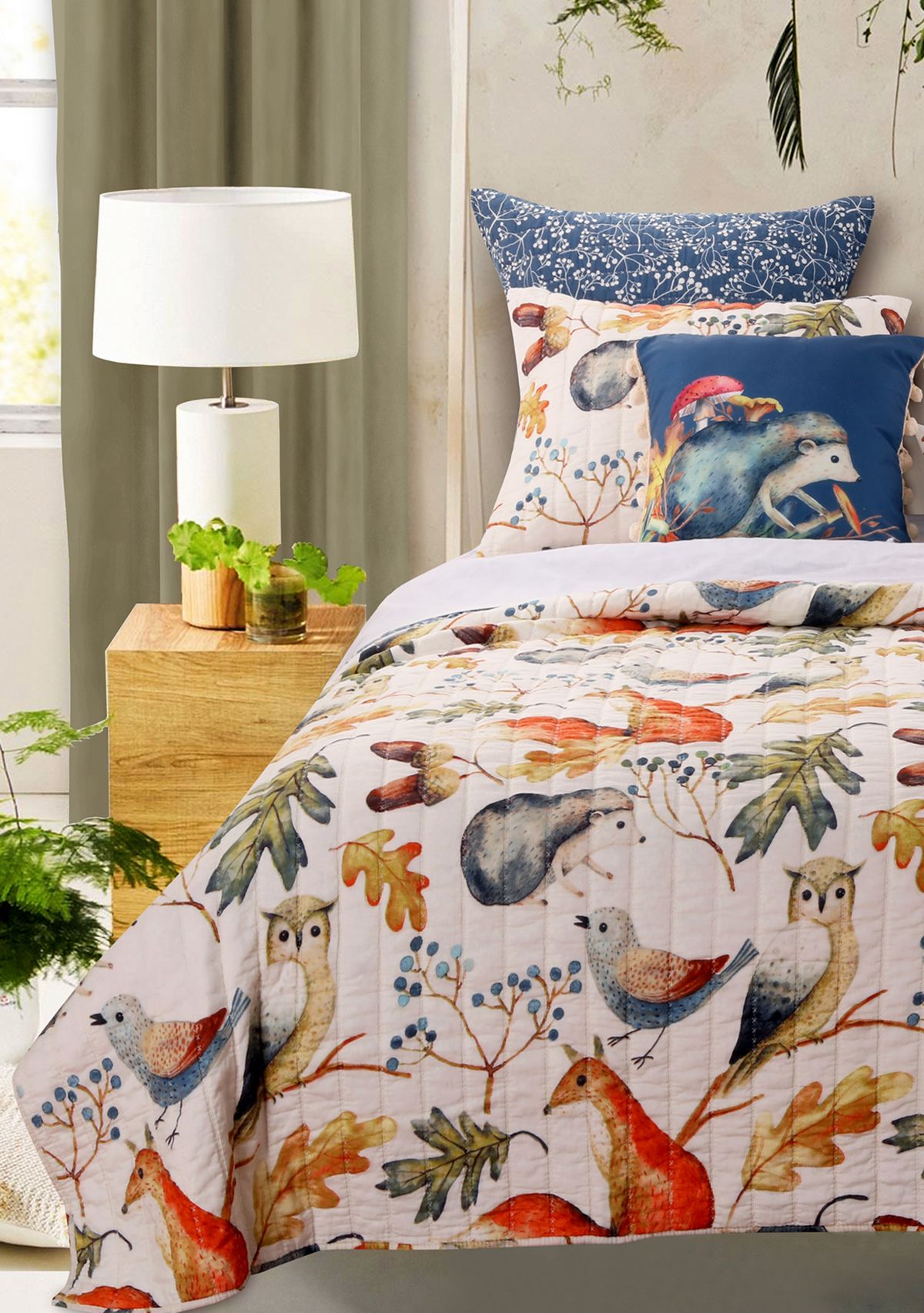 Willow Quilt and Pillow Sham Set