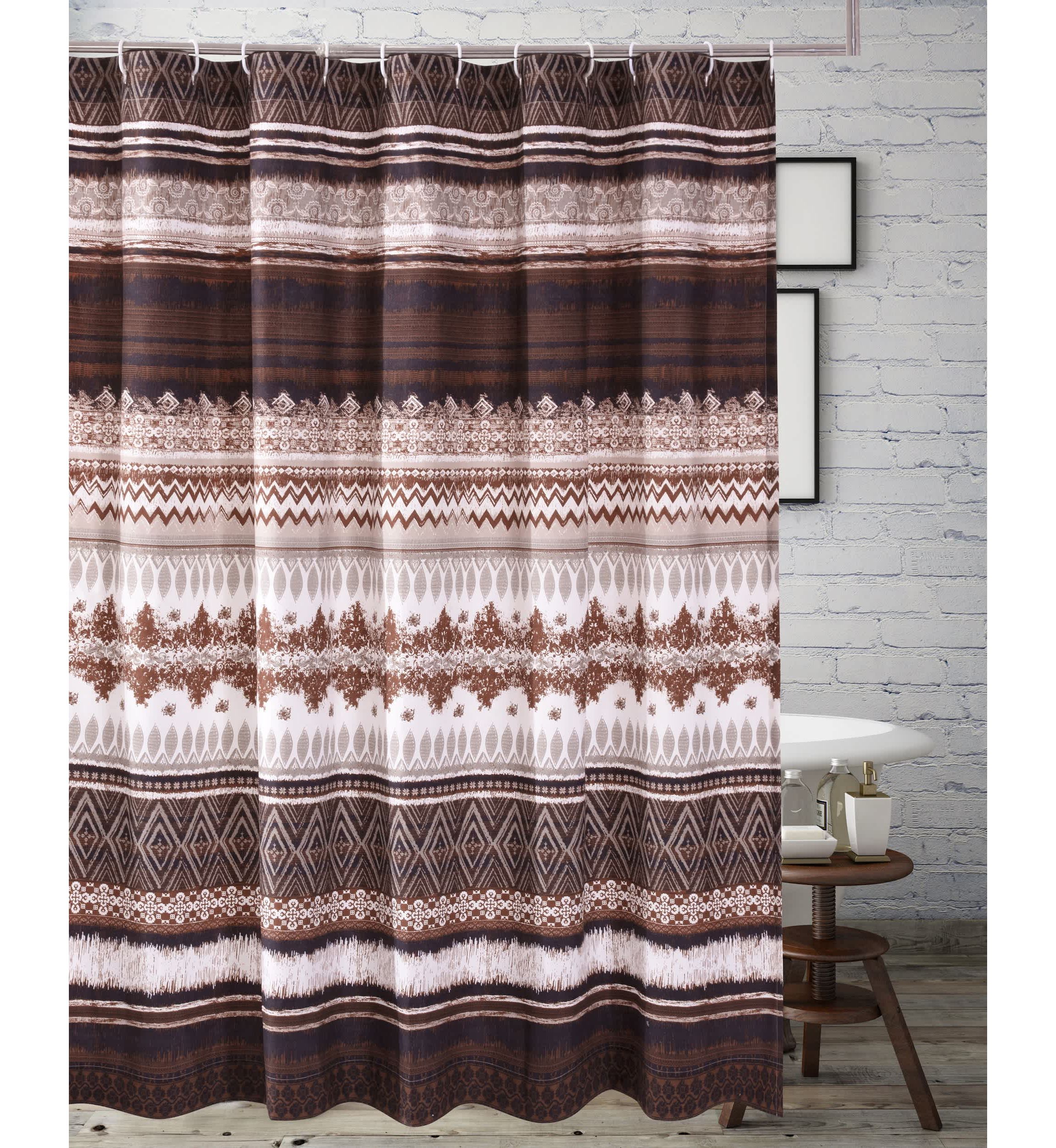 Southwest Latte Bath Shower Curtain
