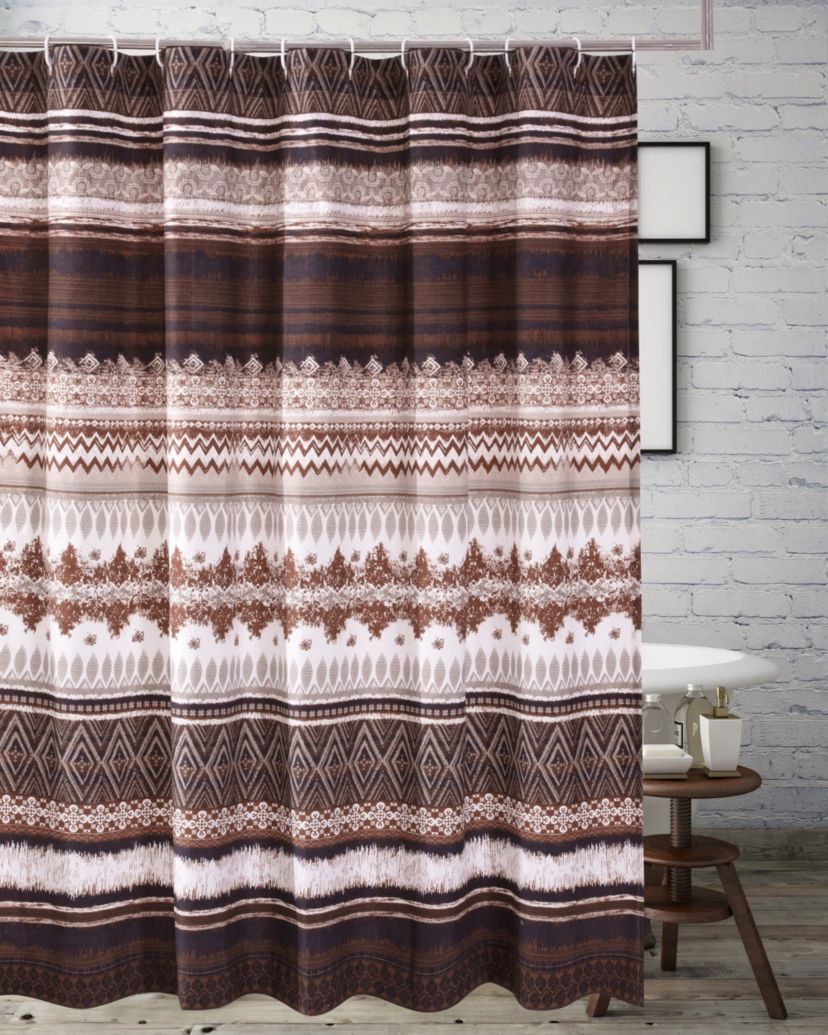 Southwest Latte Bath Shower Curtain