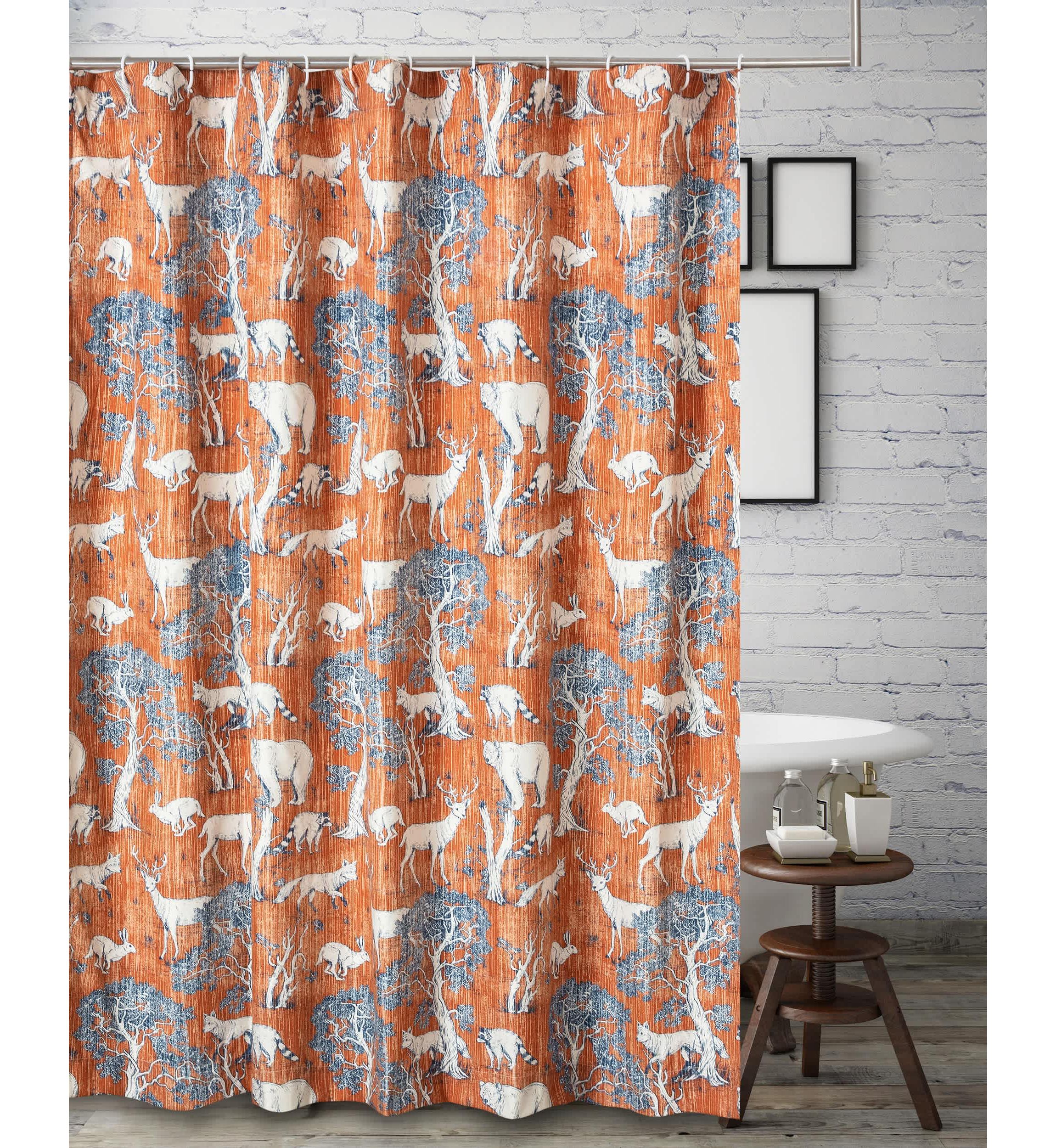 Menagerie Bath Shower Curtain