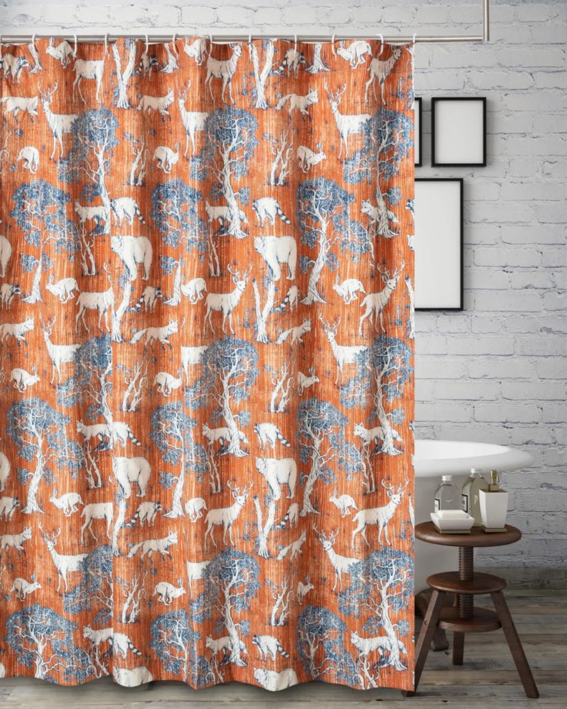 Menagerie Bath Shower Curtain