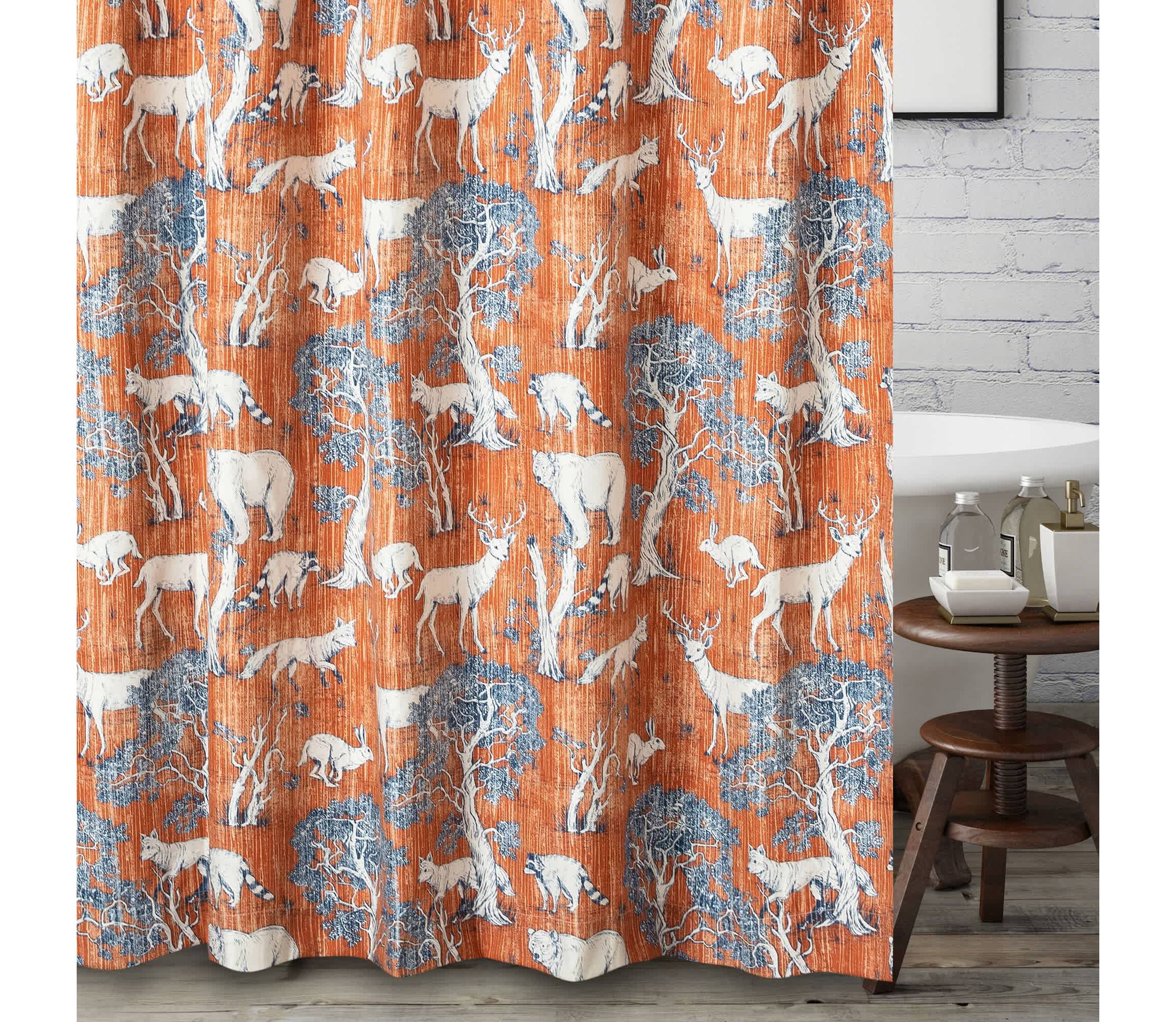 Menagerie Bath Shower Curtain