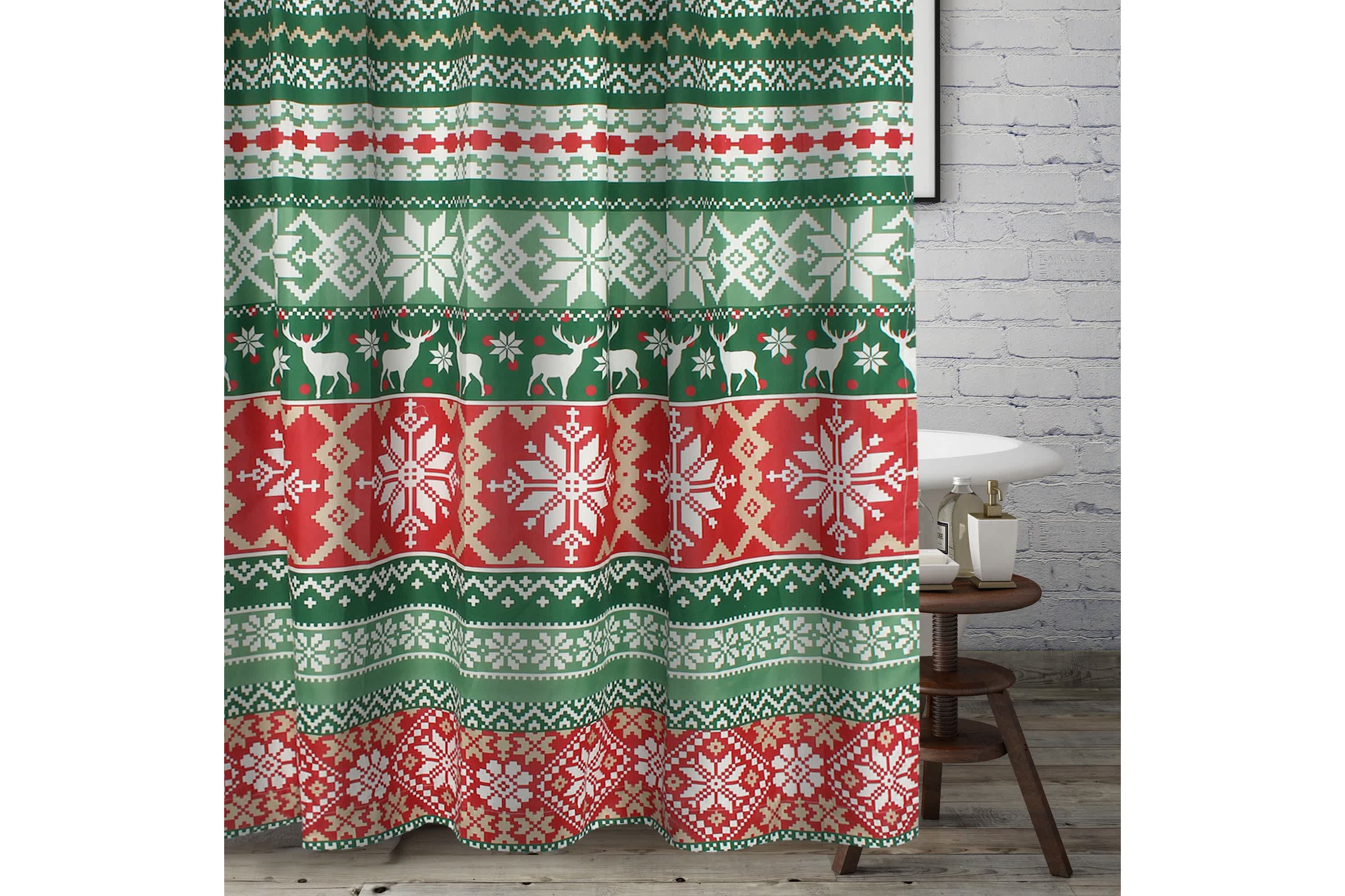 Fair Isle Bath Shower Curtain