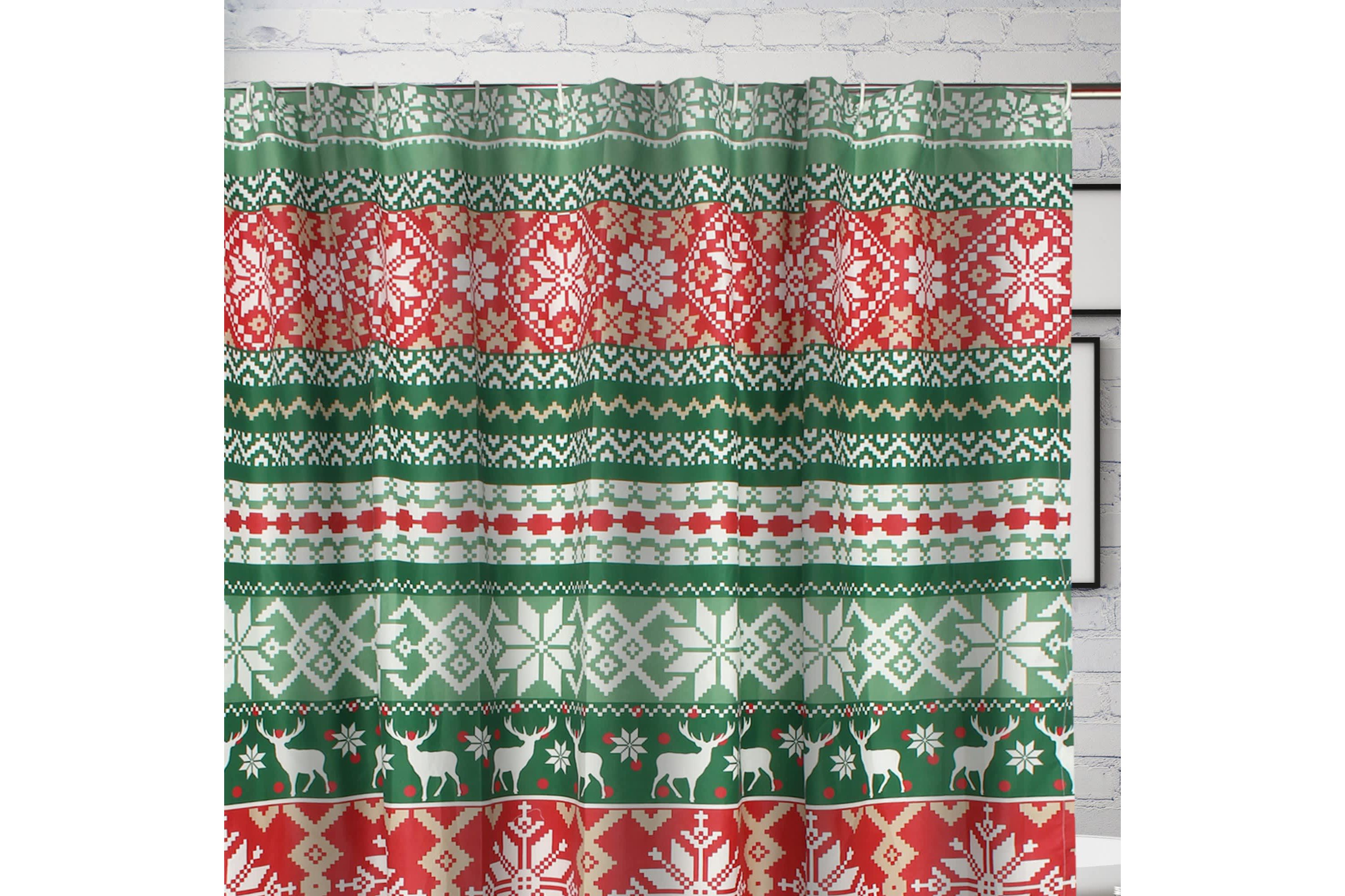 Fair Isle Bath Shower Curtain