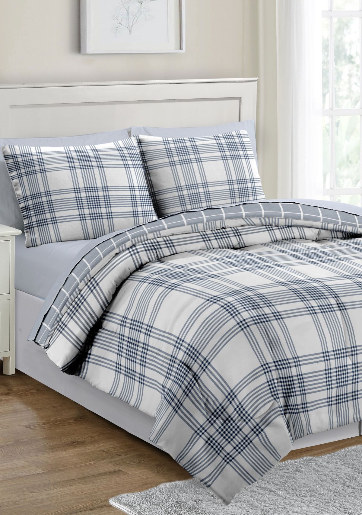 Jefferson Plaid Comforter Set