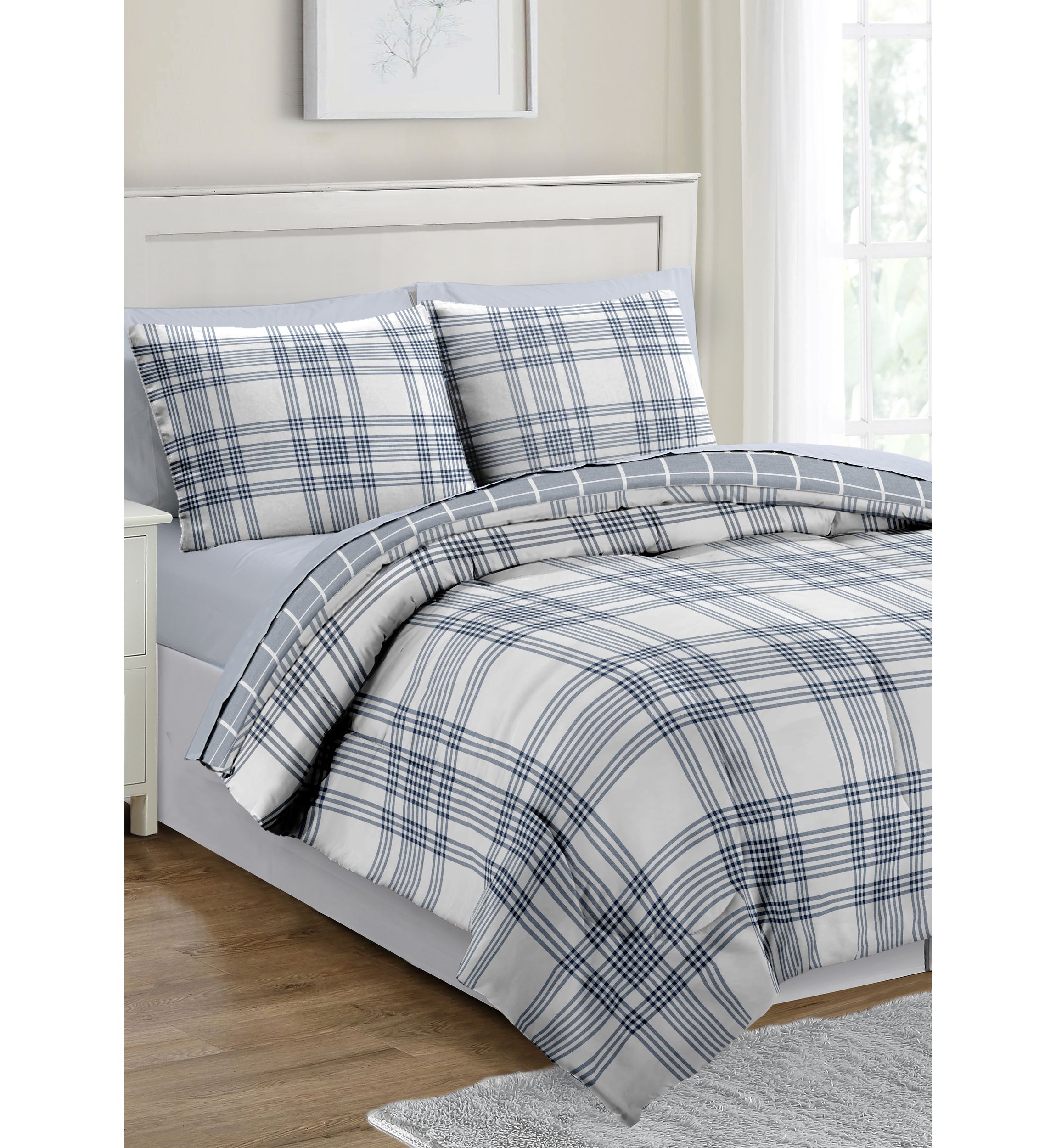 Jefferson Plaid Comforter Set