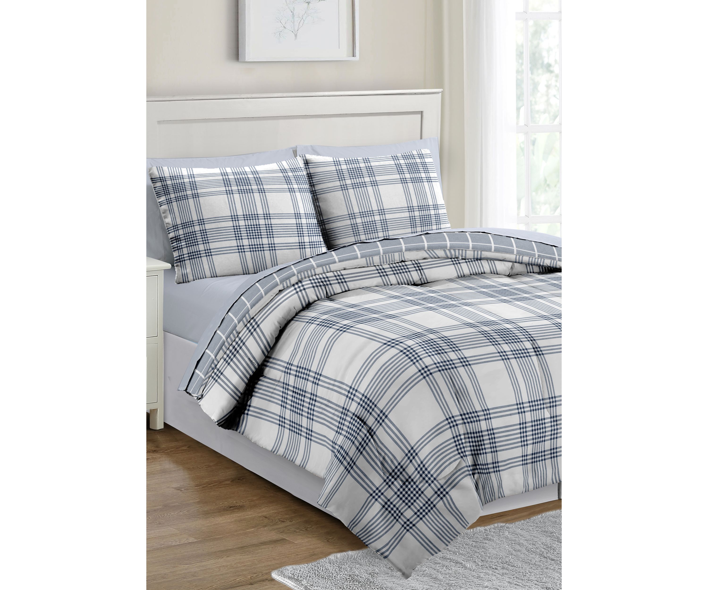 Jefferson Plaid Comforter Set