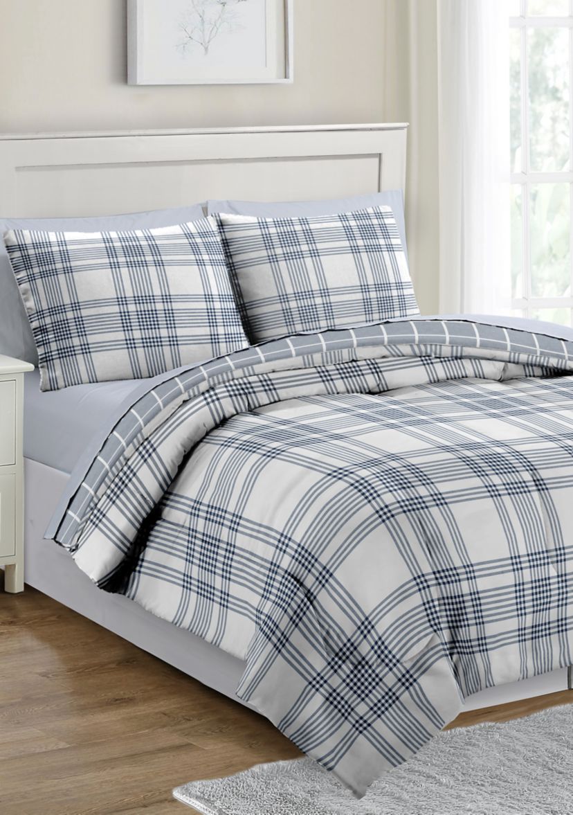 Jefferson Plaid Comforter Set