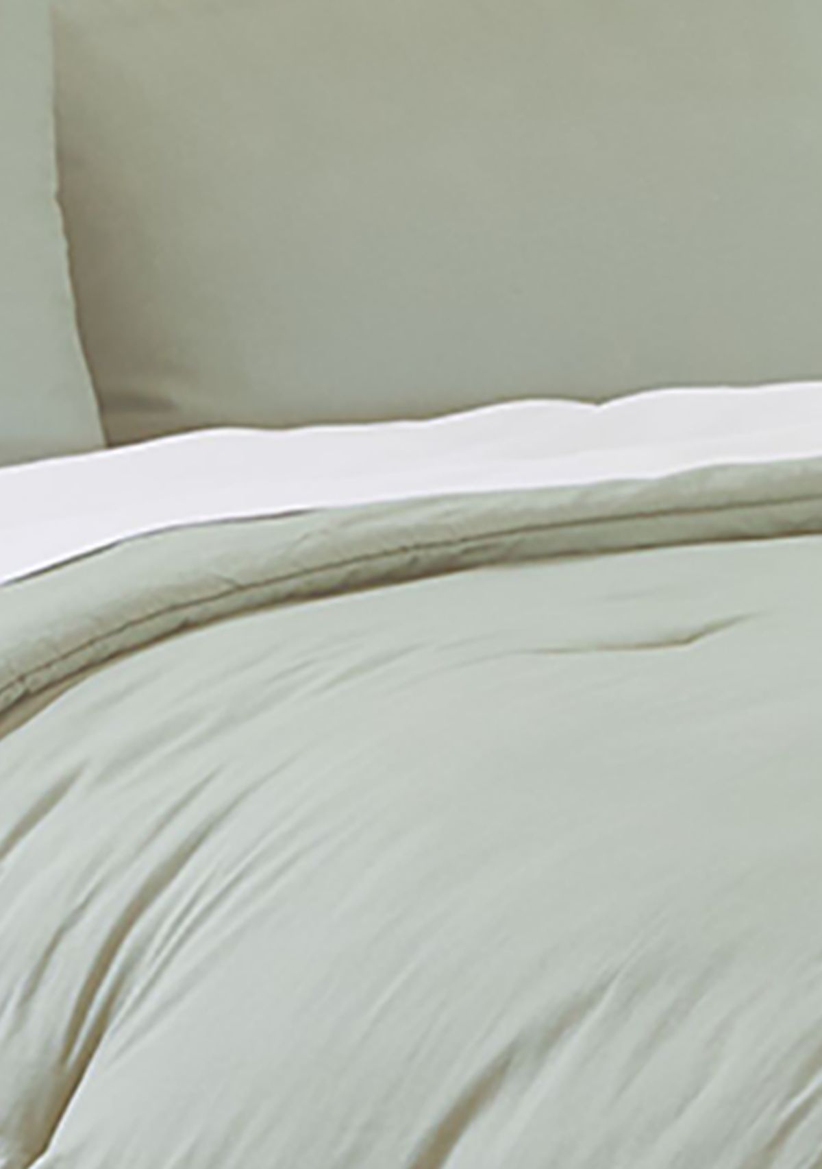 Solid Button 3-Piece Comforter Set 