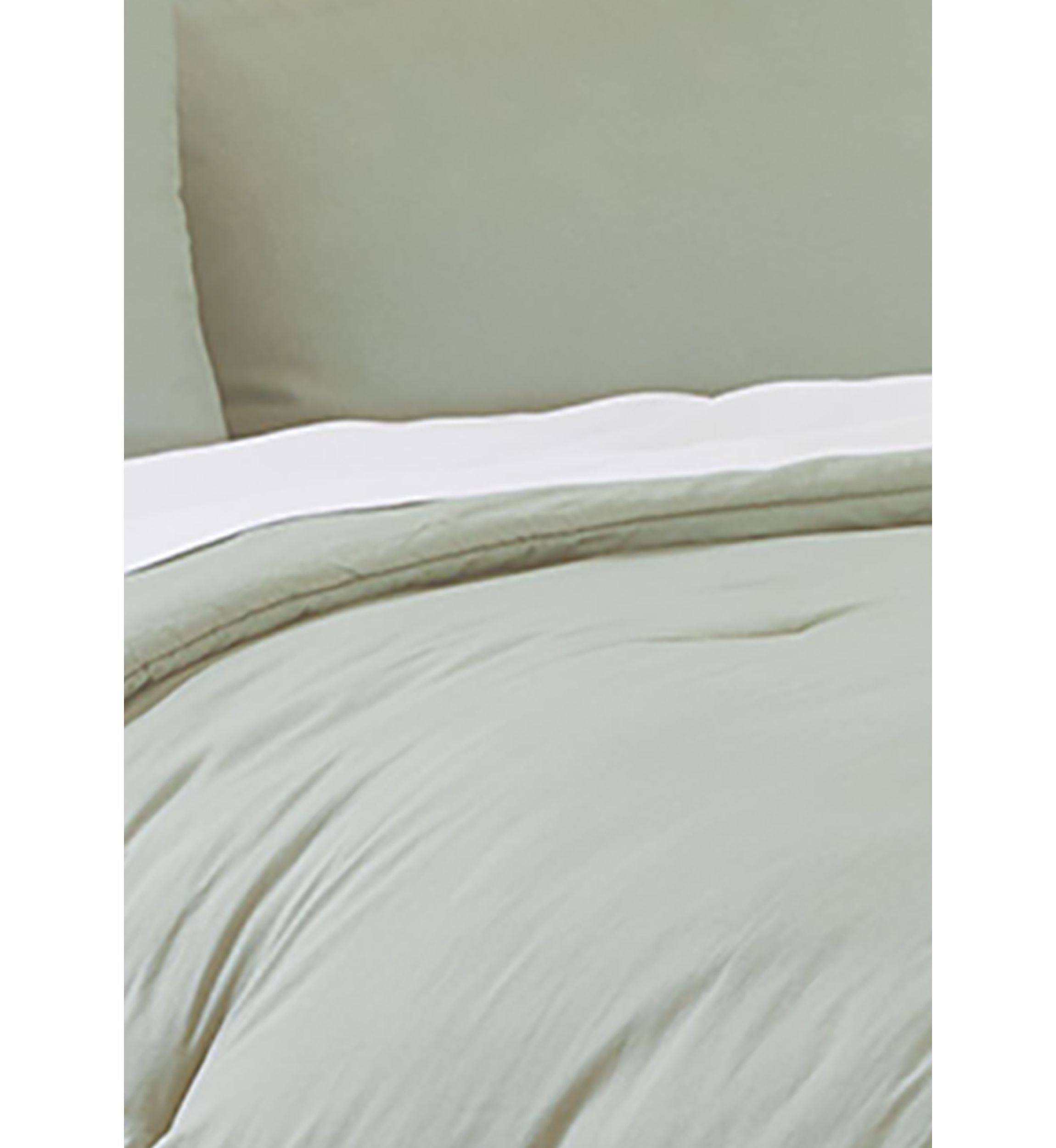 Solid Button 3-Piece Comforter Set 