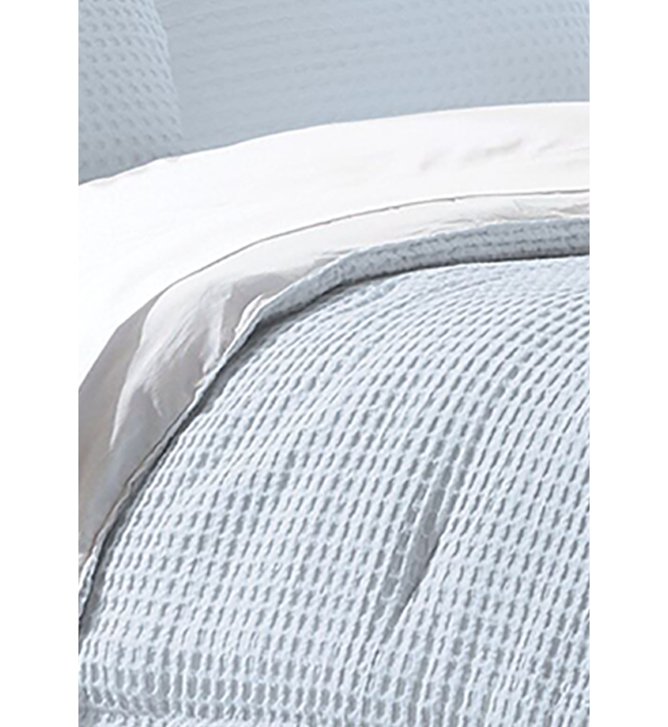 Waffle Weave Comforter Set
