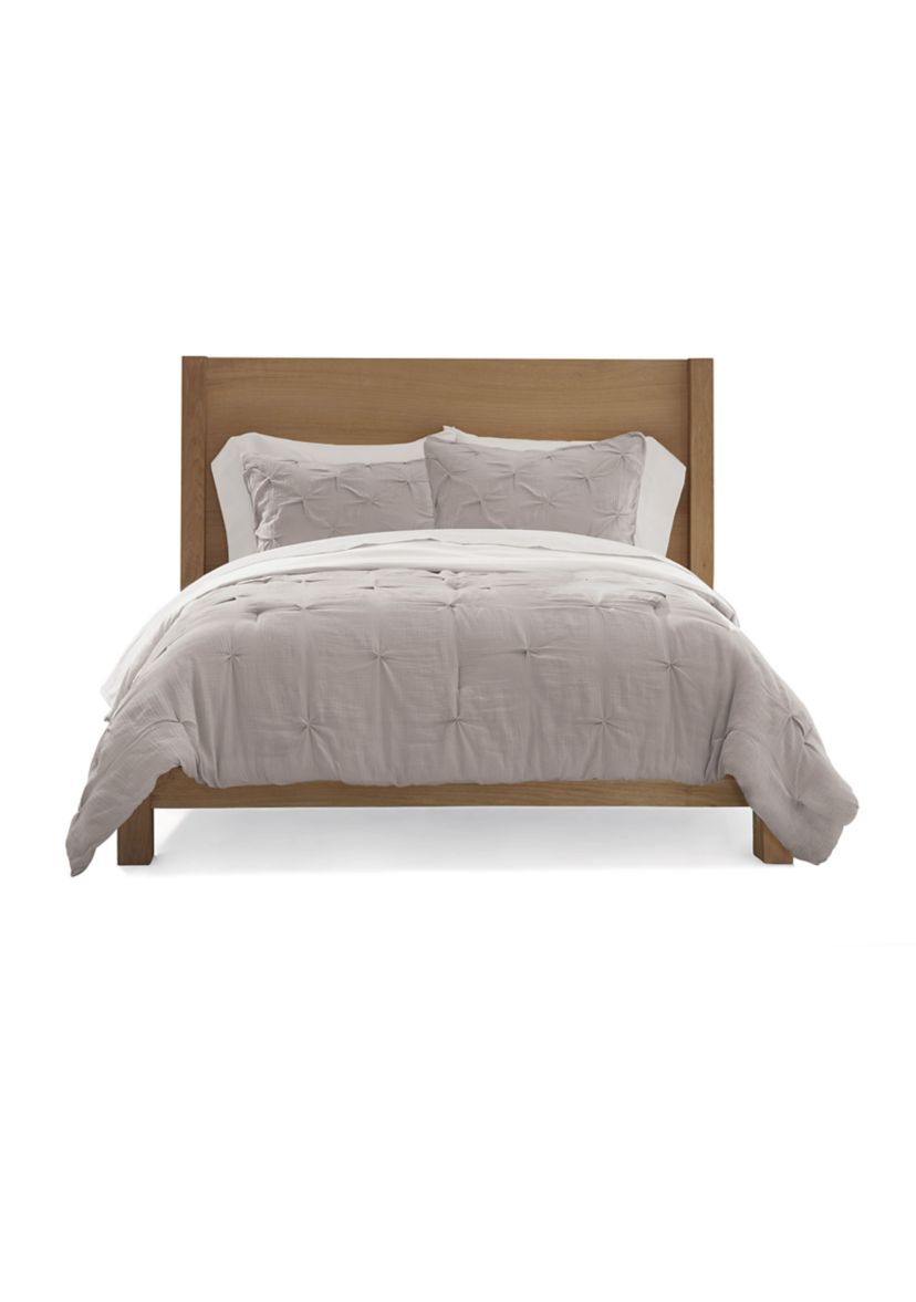 3-Piece Pintuck Comforter Set