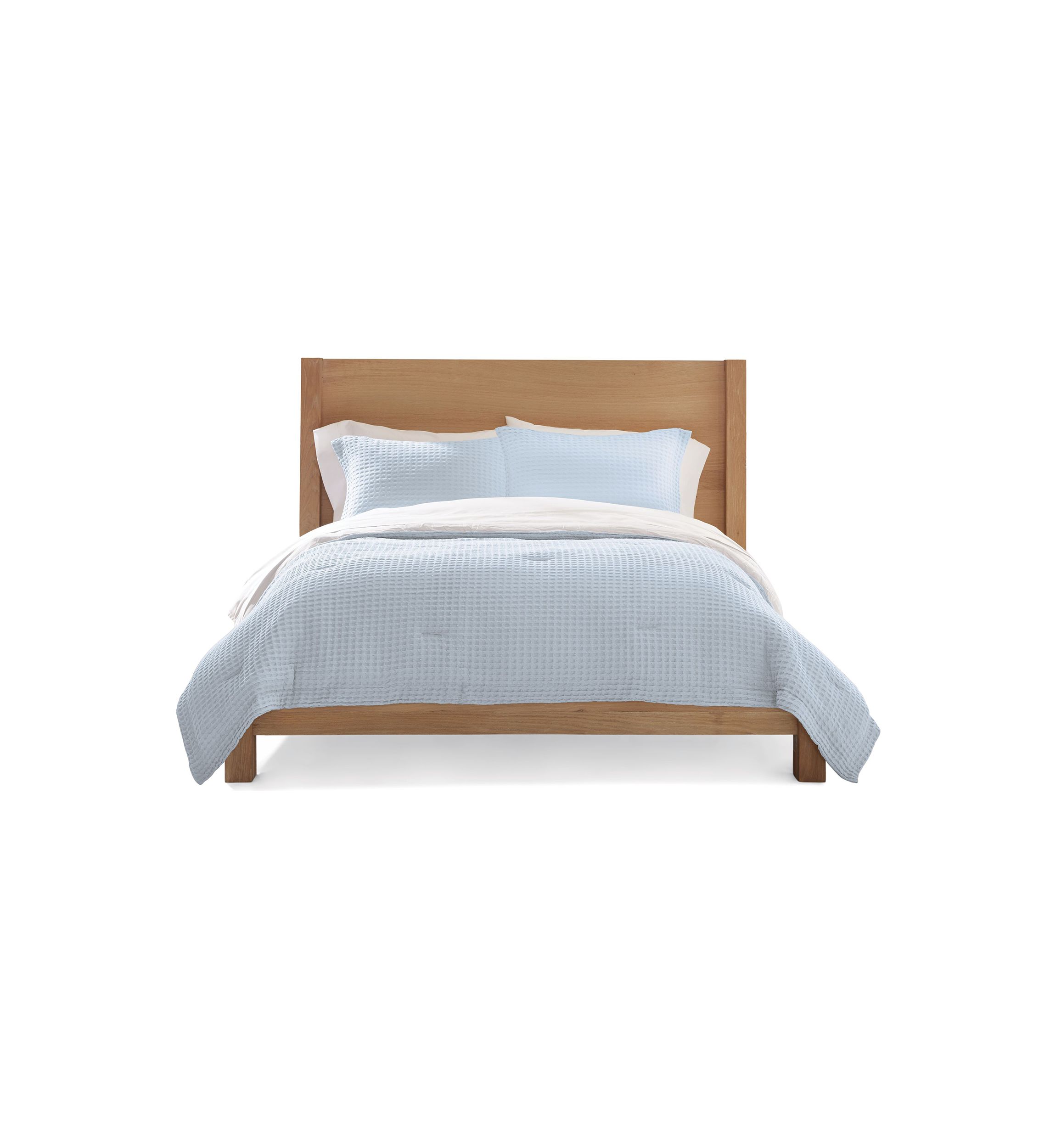 Waffle Weave Comforter Set