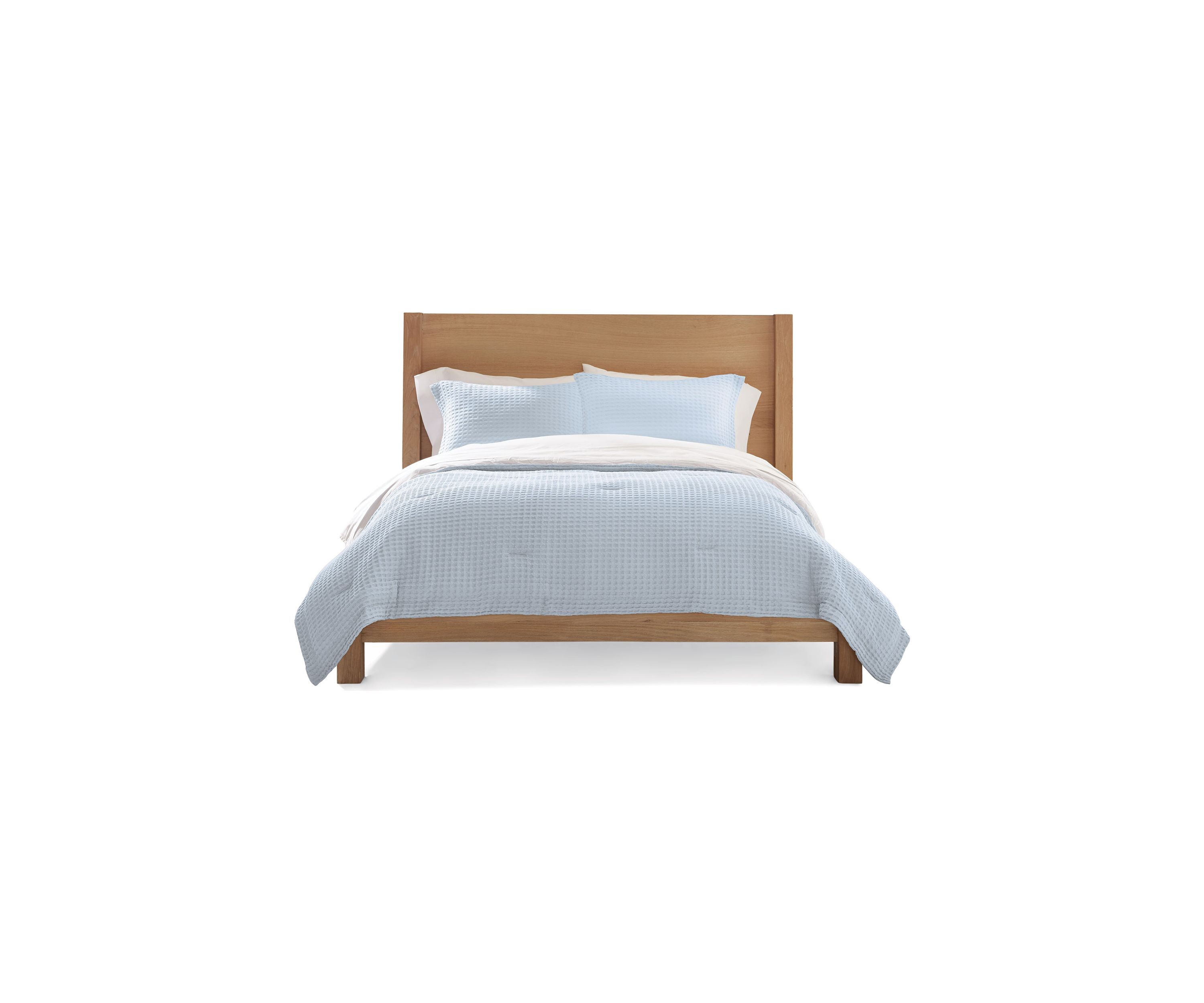 Waffle Weave Comforter Set