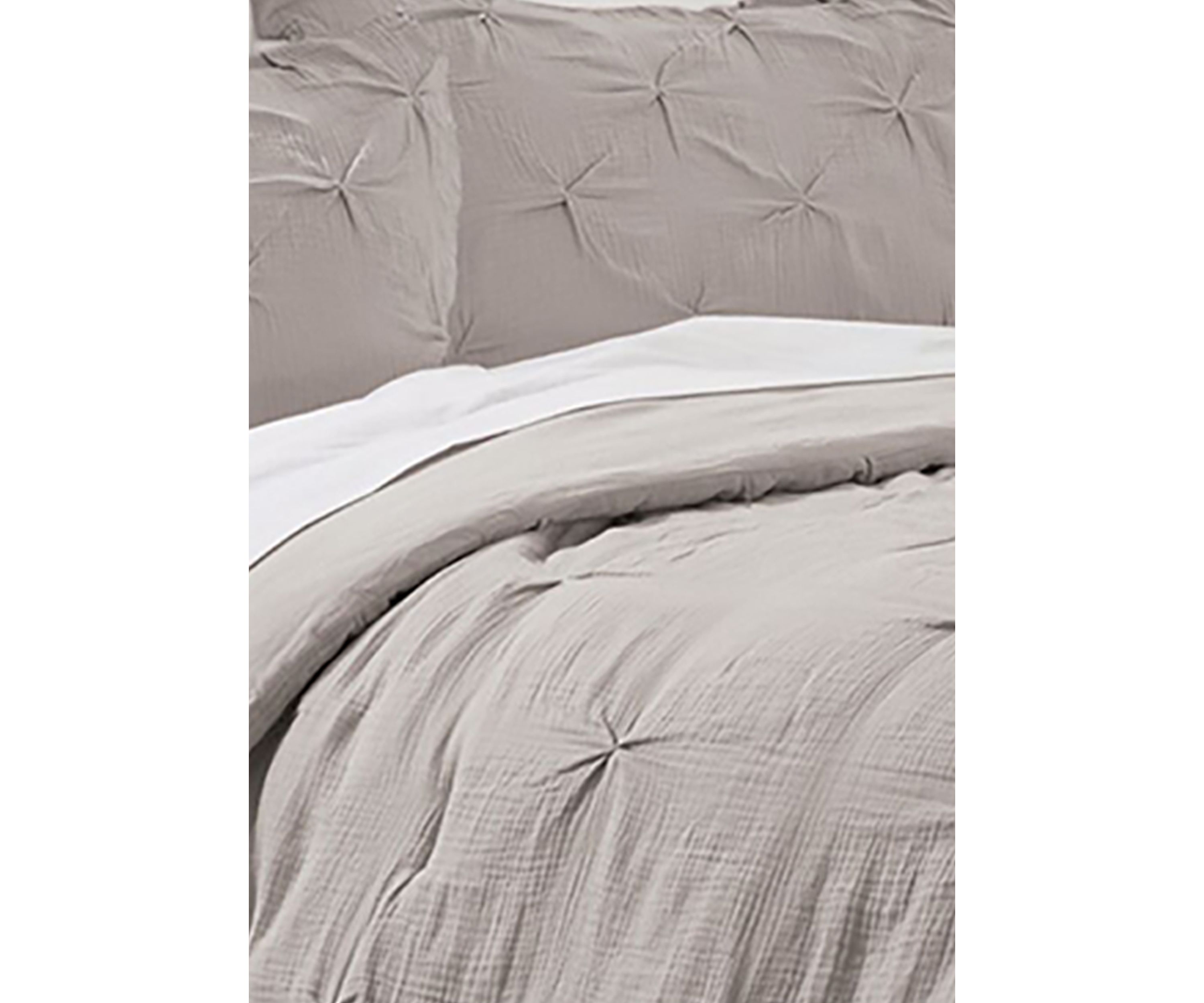 3-Piece Pintuck Comforter Set