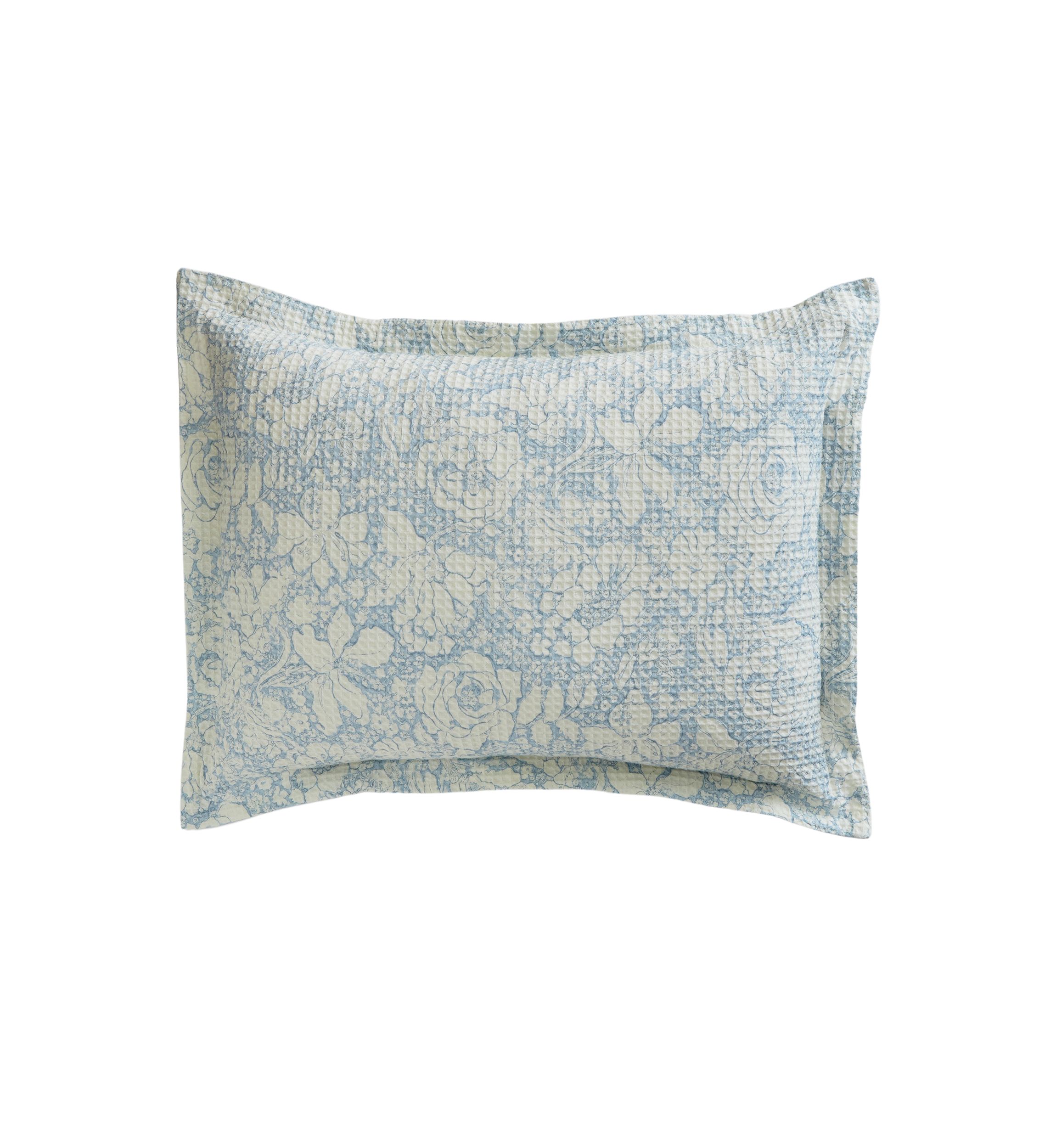 Floral Waffle Comforter Set