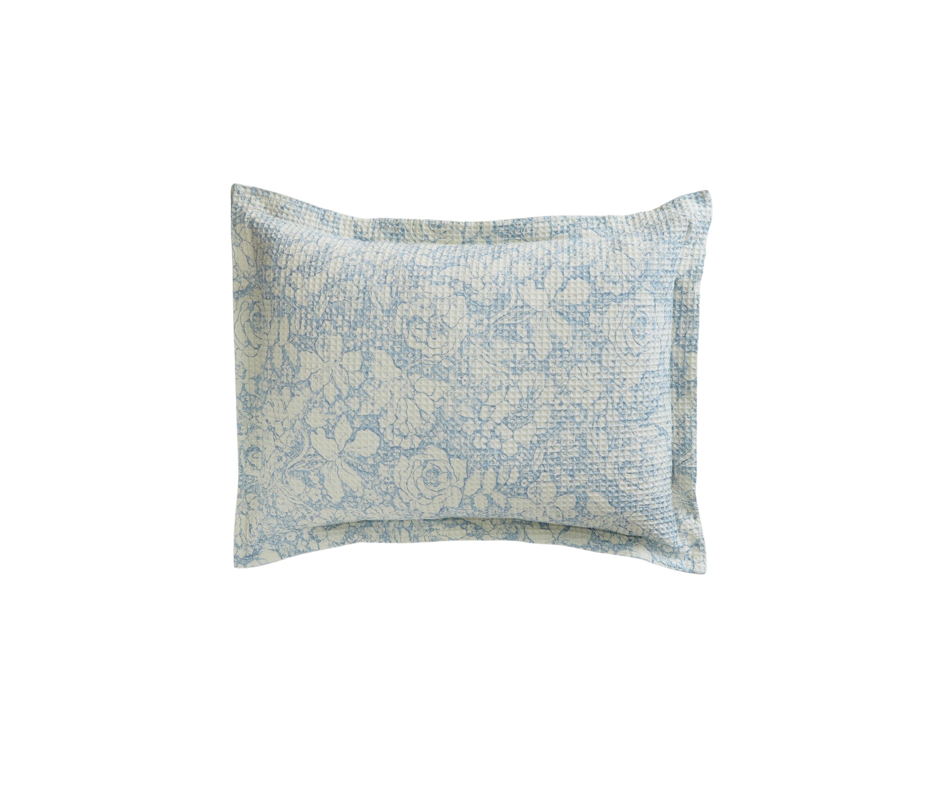 Floral Waffle Comforter Set