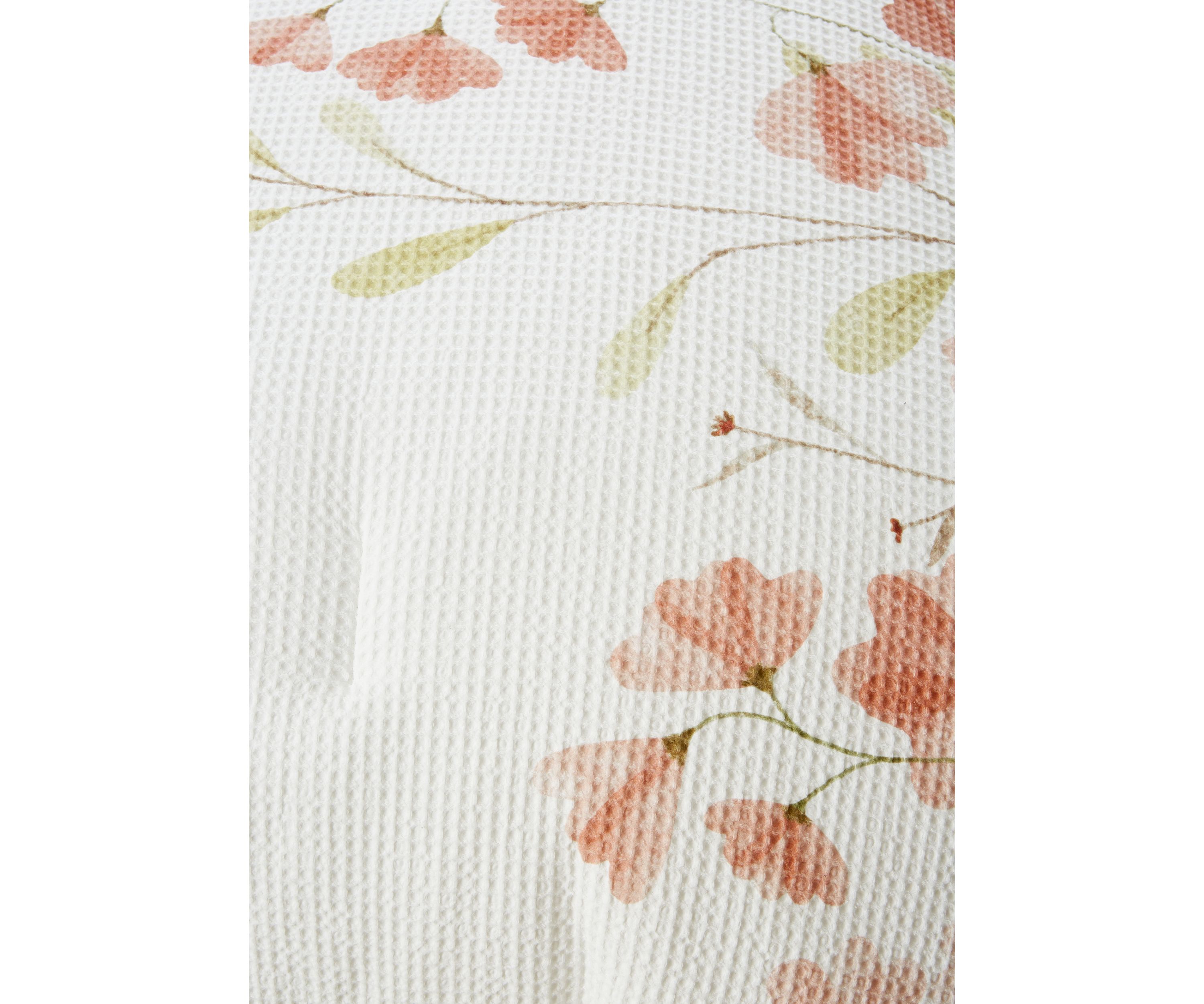 Floral Bloom Waffle Comforter Set