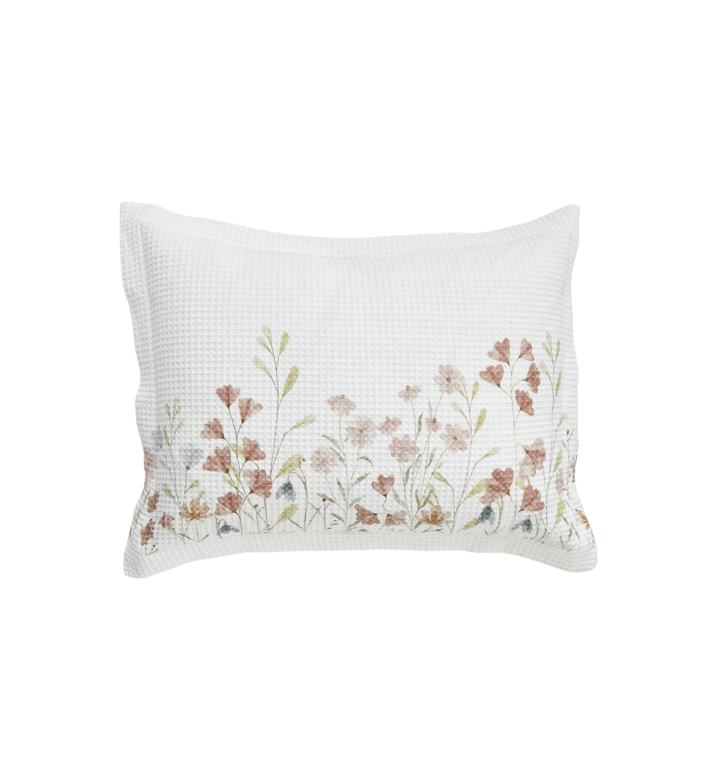 Floral Bloom Waffle Comforter Set