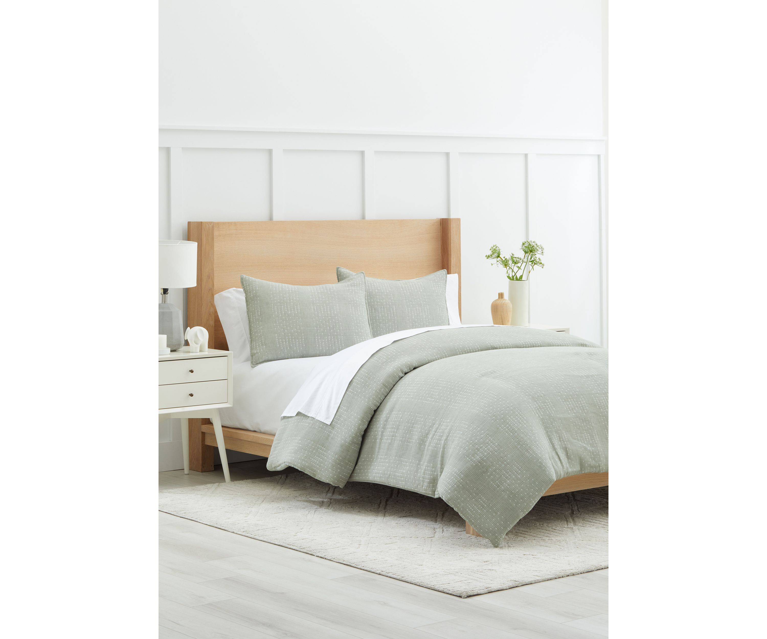 Jacquard Stripe Comforter Set