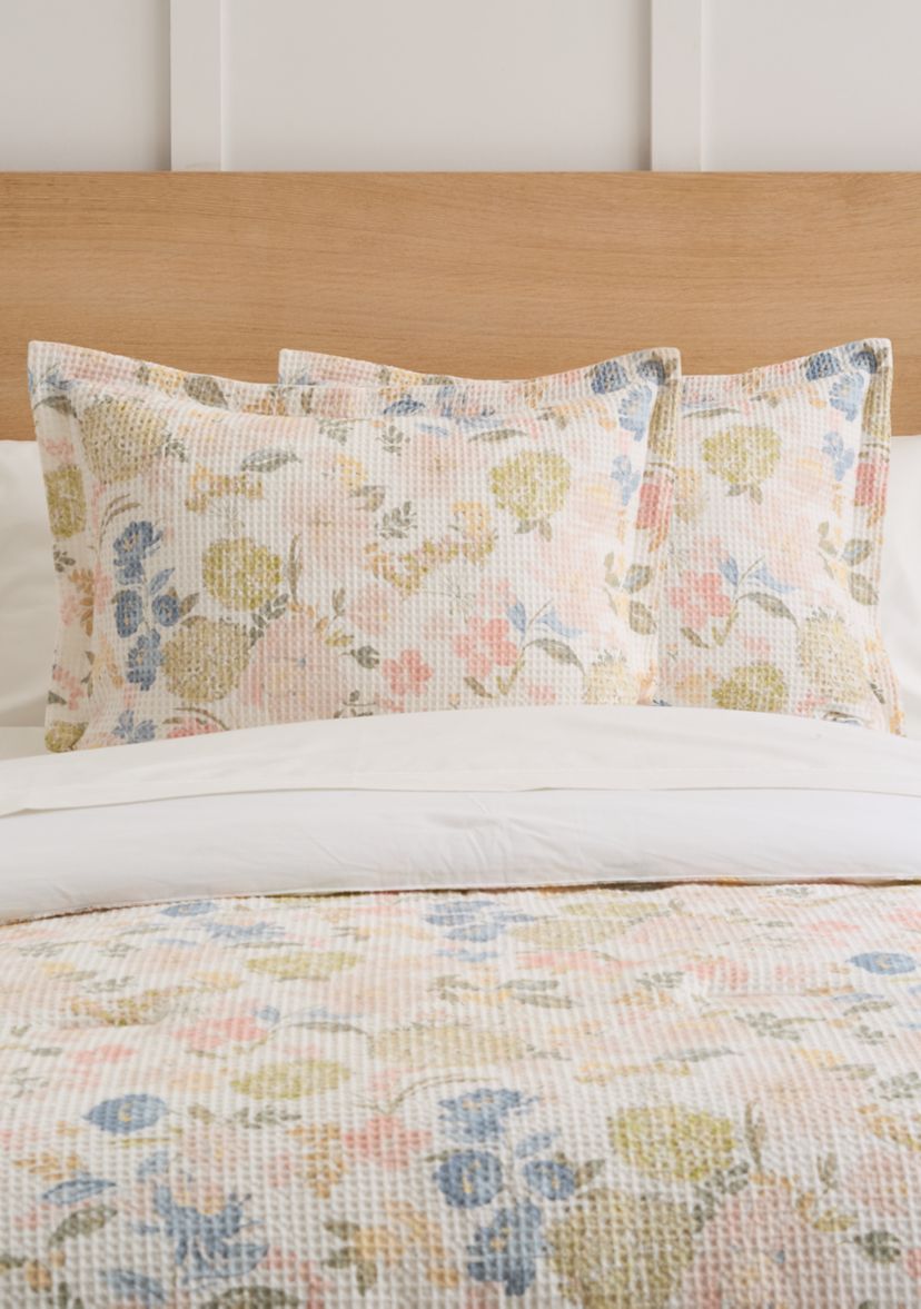 Floral Print Comforter Set
