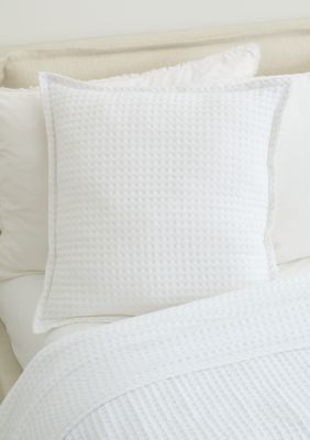Waffle Euro Pillow